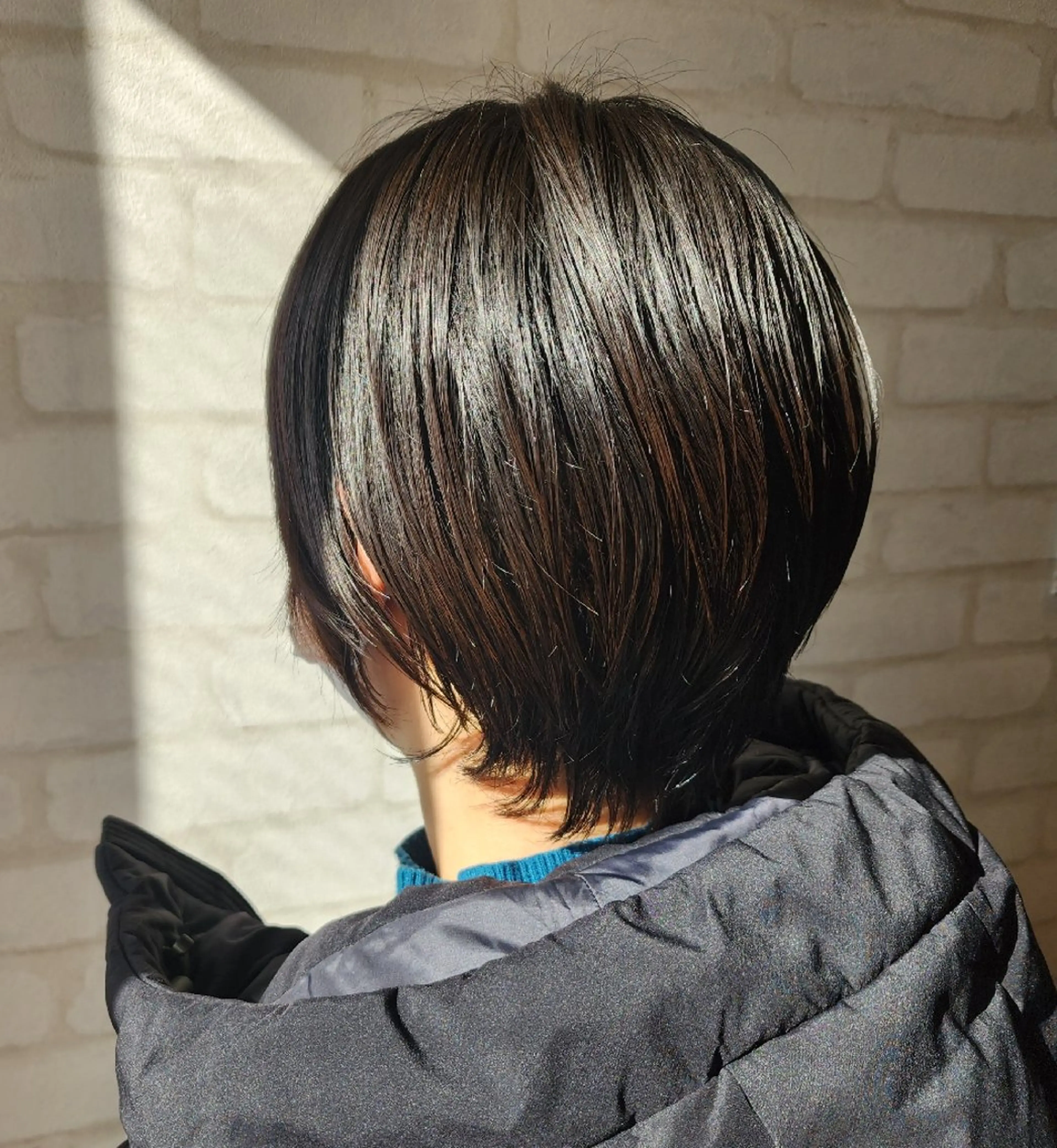 ショート カラー 白髪率別白髪ぼかし /なおき/表参道のヘアスタイル