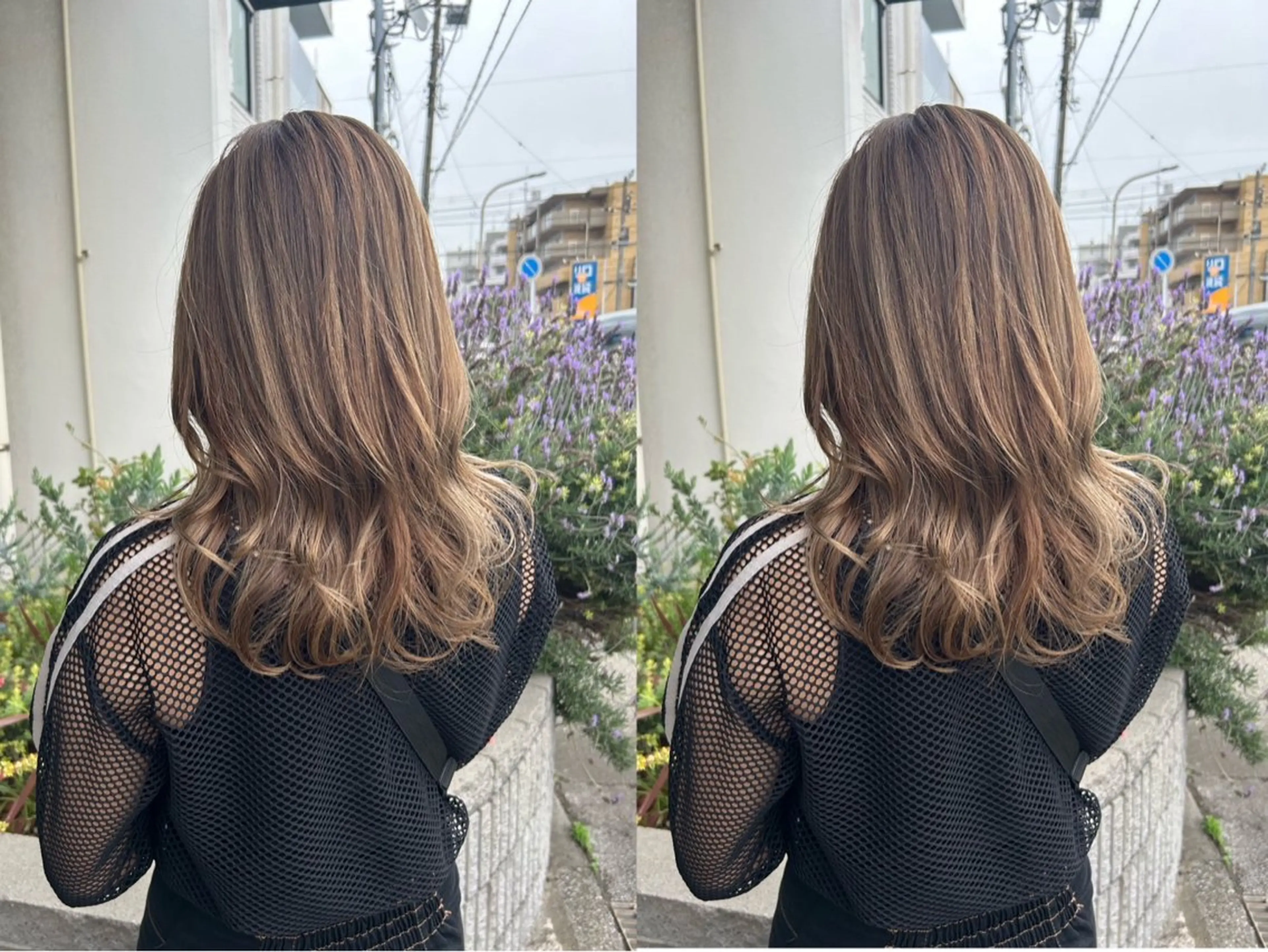 カラー 田中 雅のヘアスタイル