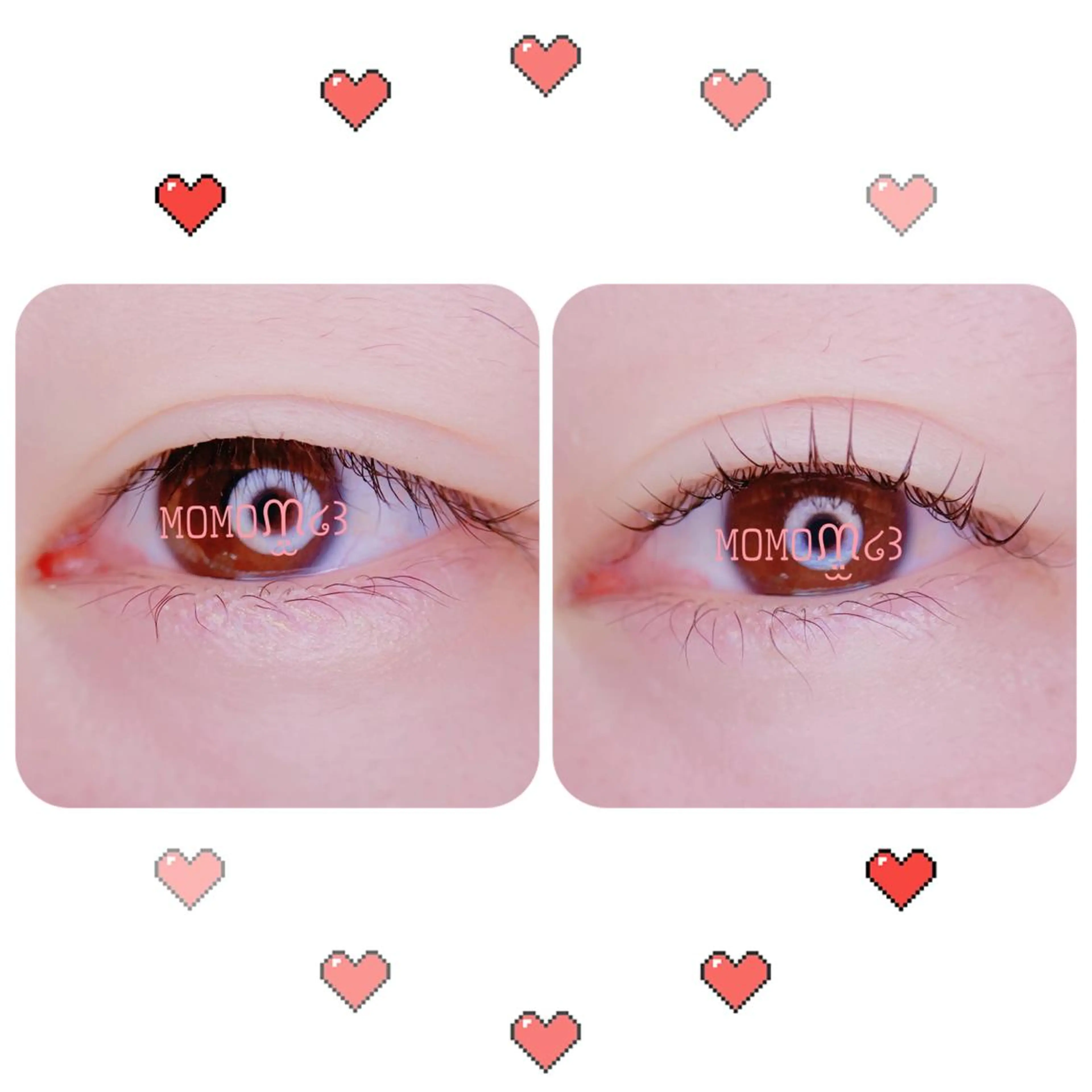 マツエク・マツパ フラットラッシュ ナチュラル パリジェンヌラッシュリフト 下まつげエクステ 一重×まつ毛パーマ モテデザインのプロ モモ🍑のマツエク・マツパデザイン