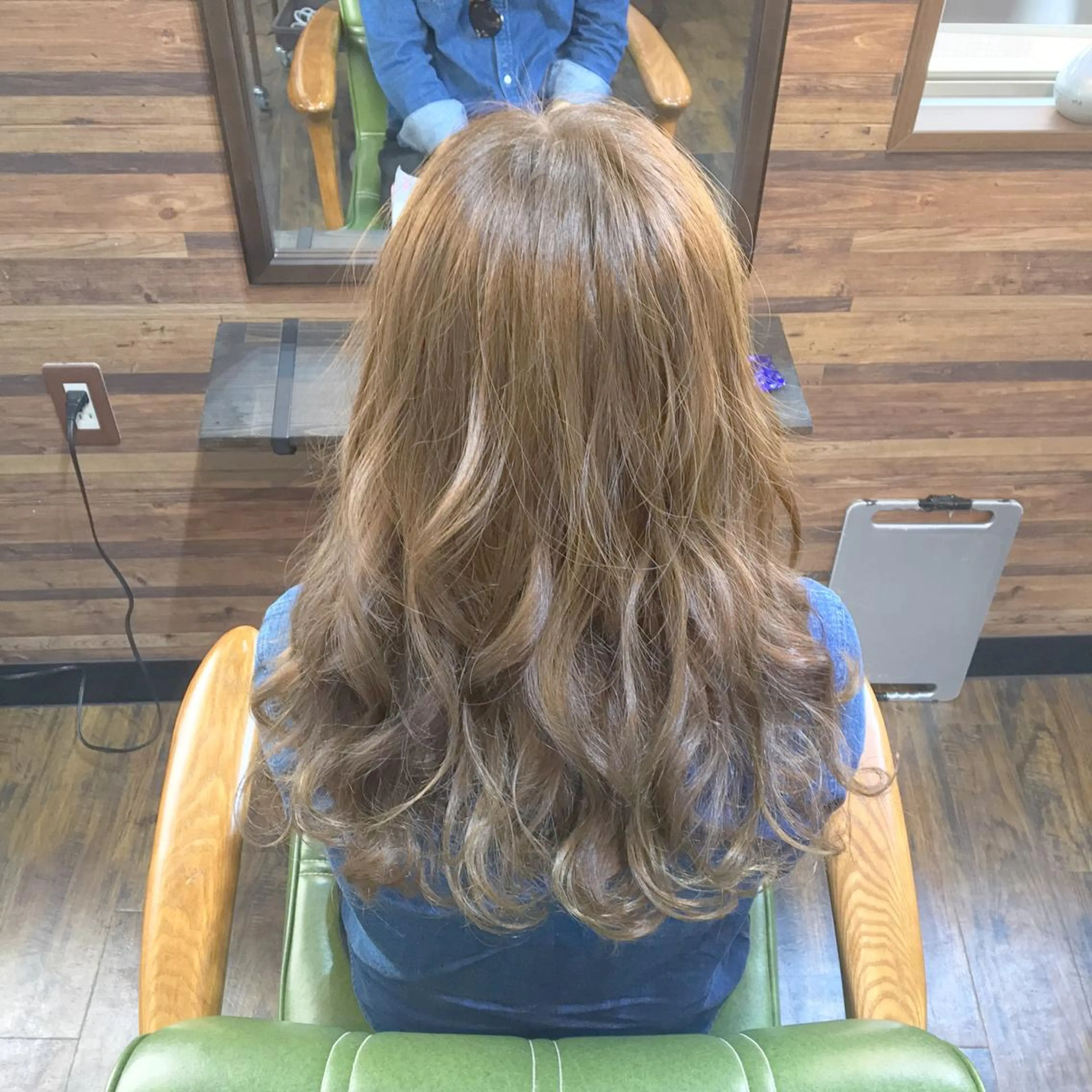 ロング カラー イルミナカラー バイオレットカラー 川名 充✂️のヘアスタイル