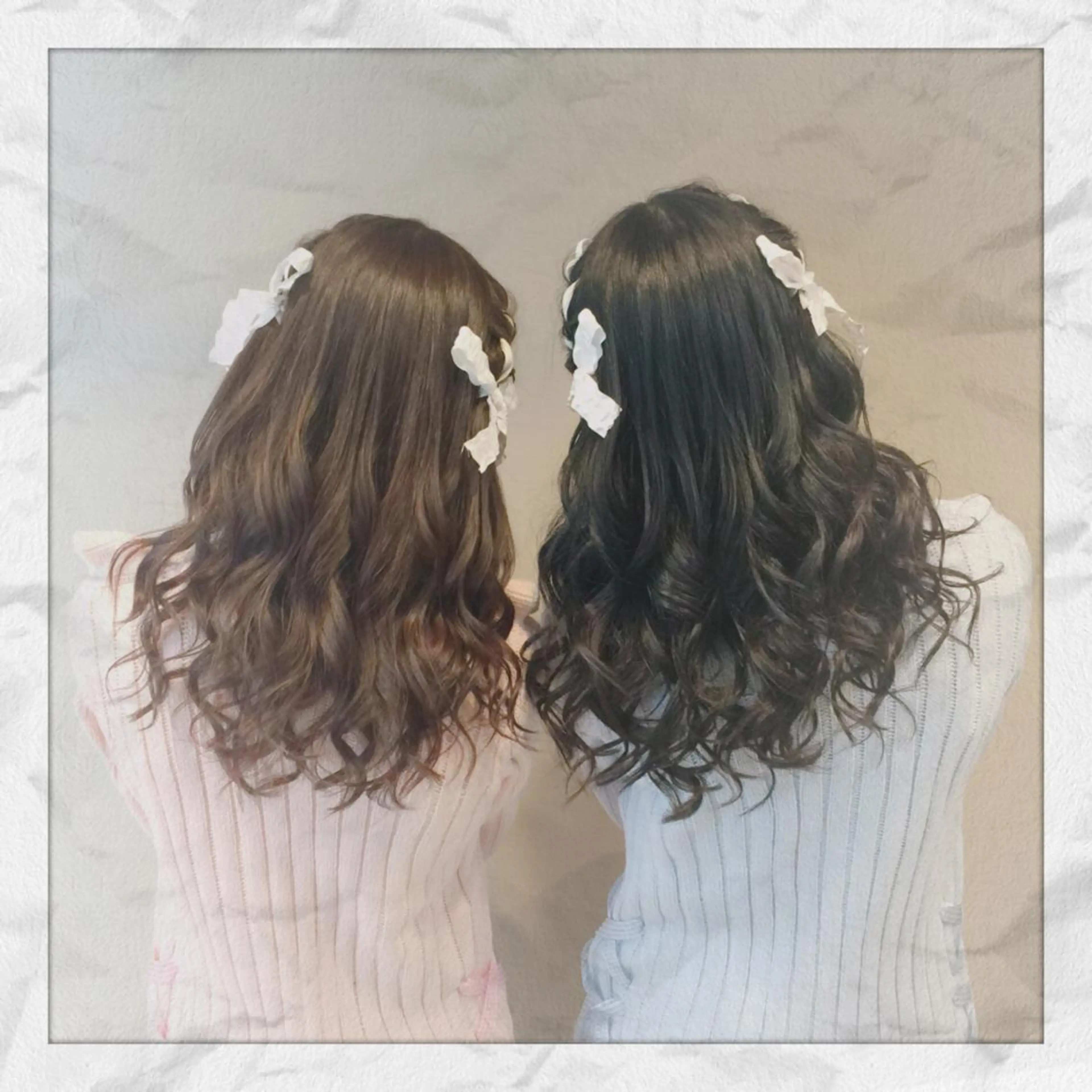 セミロング ヘアアレンジ ヘアセット ヘアセット/着付け 𓇼 松本 夏美𓇼のヘアスタイル