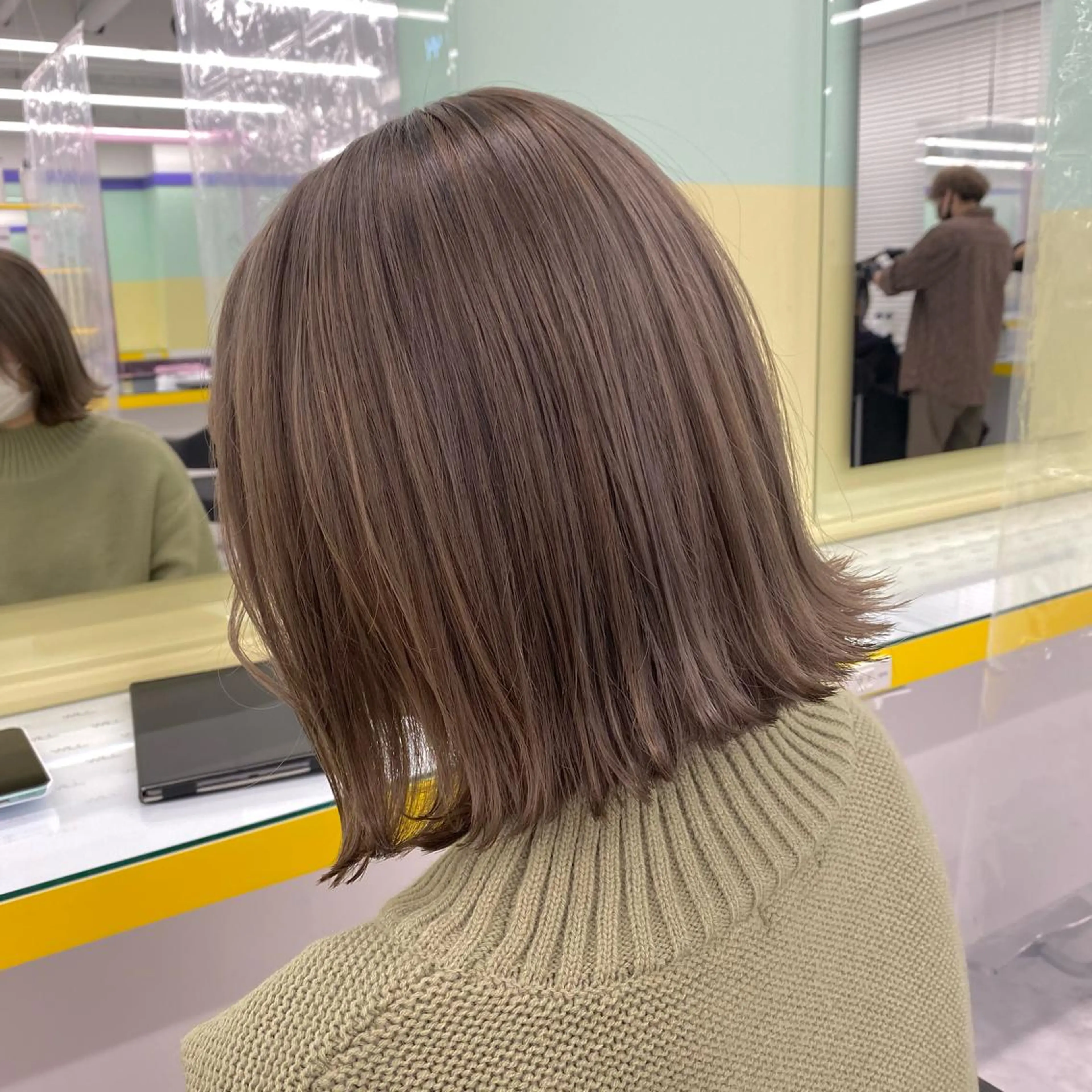 ショート カラー ヘアアレンジ GOTODAY shair salon 横浜mare店所属・mai🍑暖色カラー /レイヤー💖のヘアスタイル