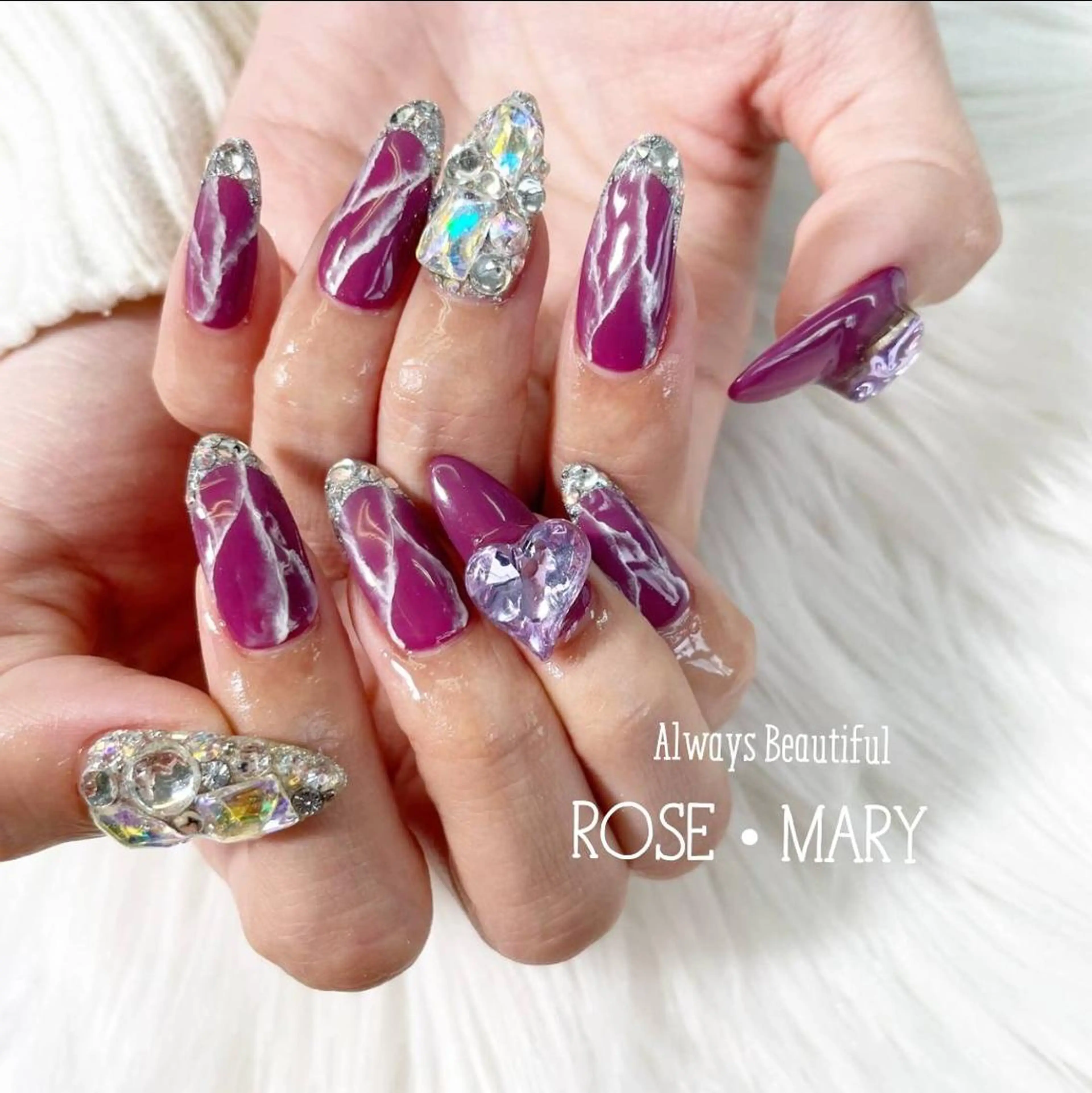 ネイル ハンドネイル ROSE・MARY 木村のネイルデザイン