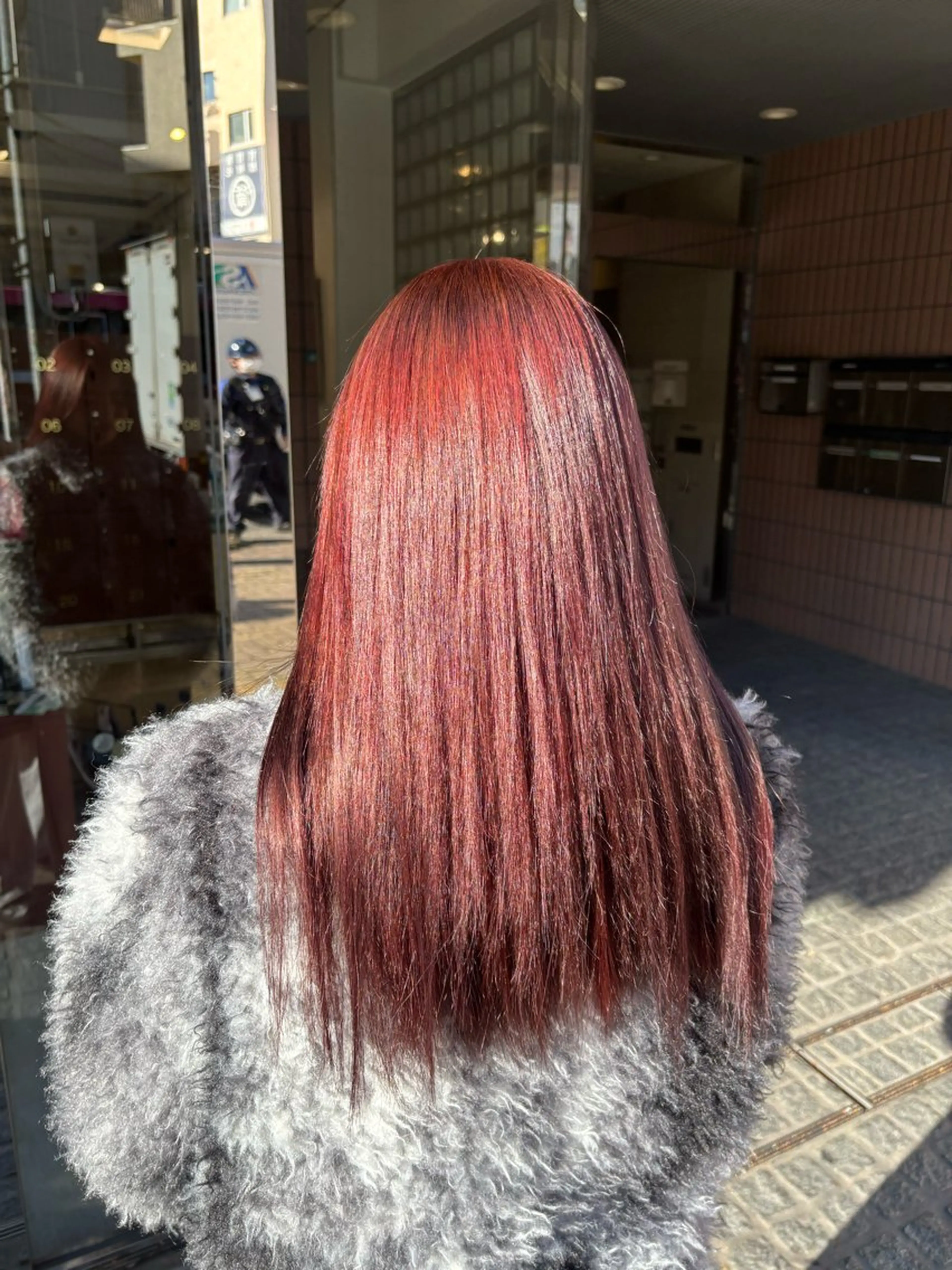 カラー 柴垣 万希のヘアスタイル