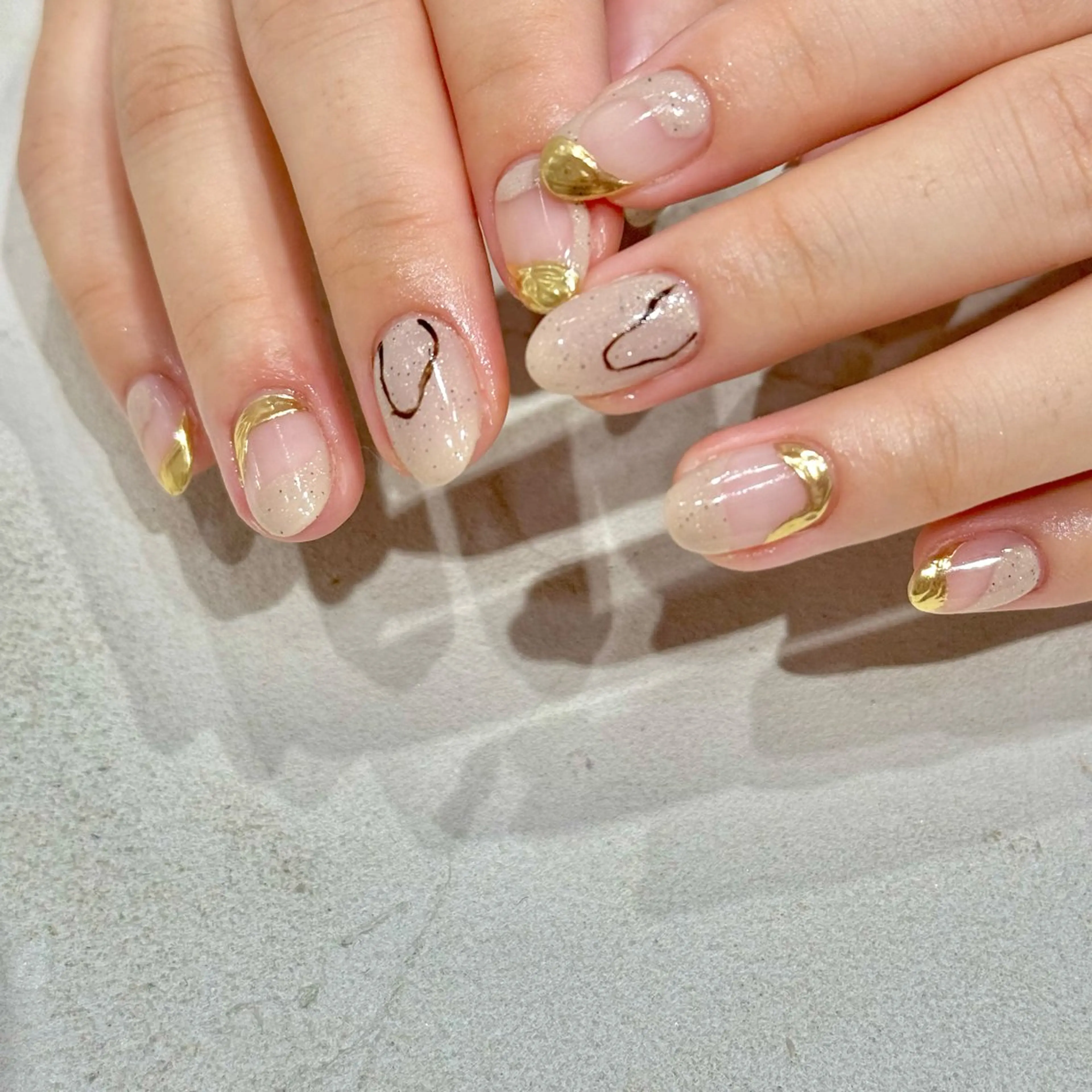 ネイル ニュアンスネイル ハンドネイル Bianca YAMADA☺︎のネイルデザイン