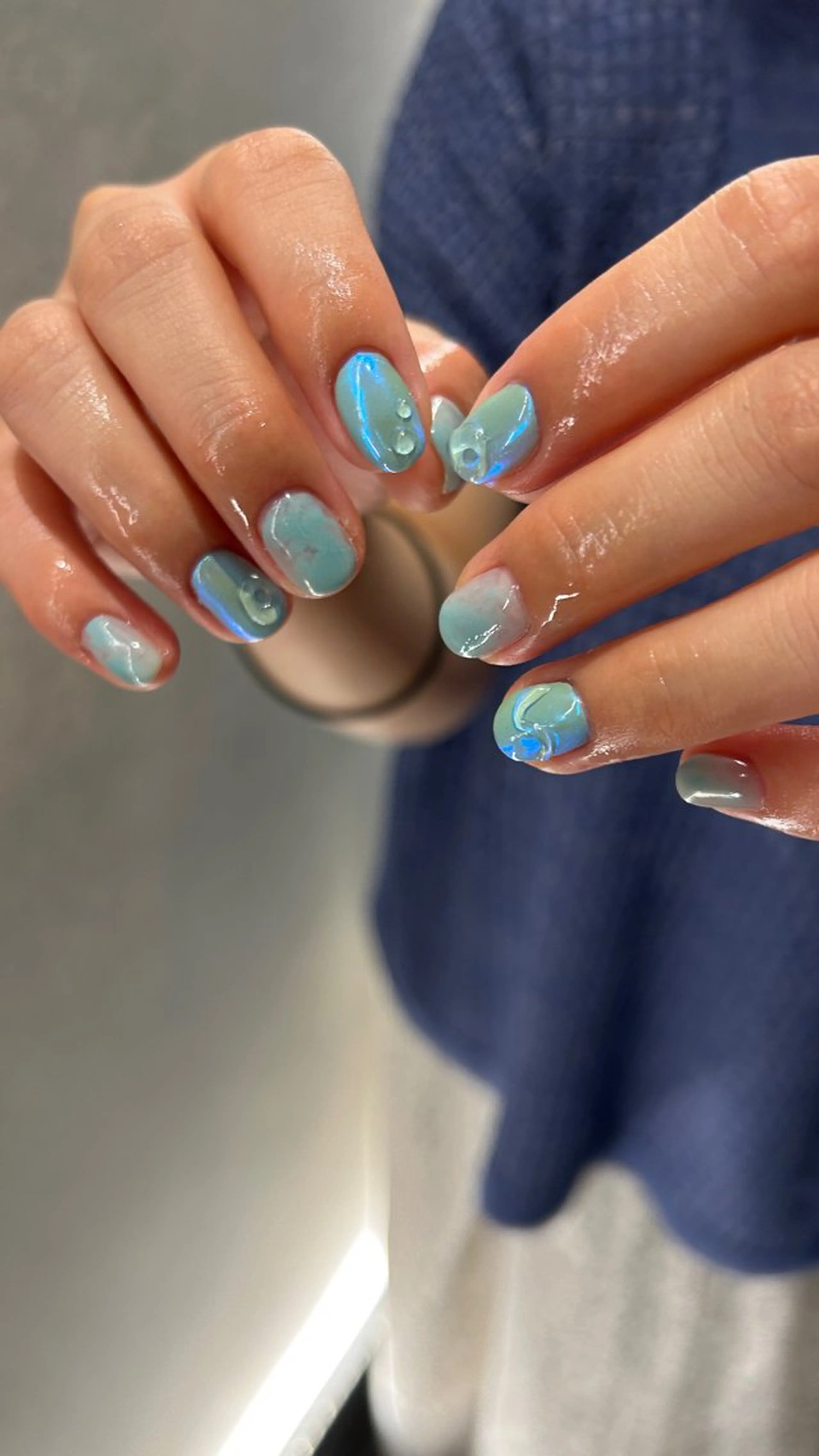 ネイル 夏ネイル ハンドネイル sayaka 🩰のネイルデザイン