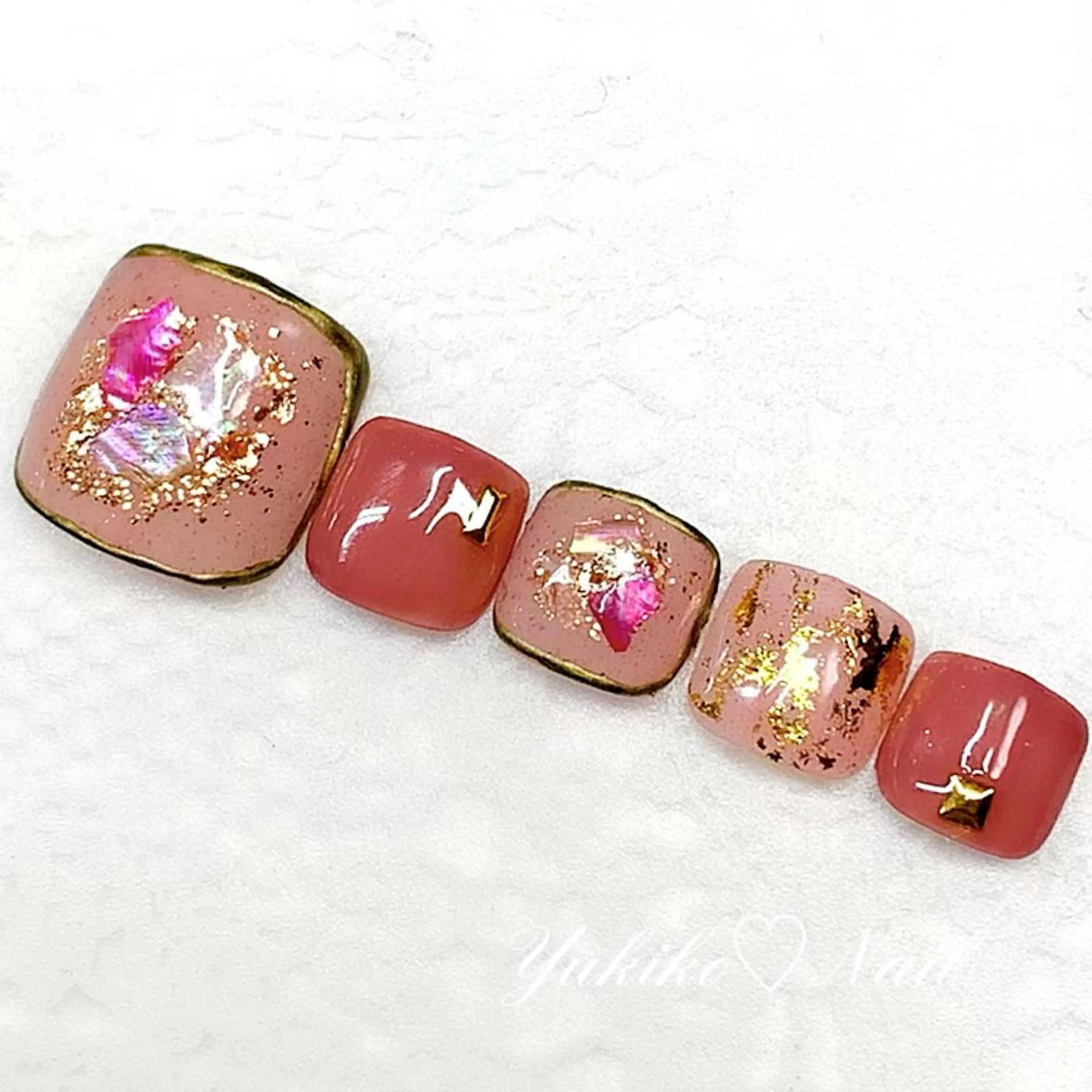 ネイル フットネイル ユキコ ネイルのネイルデザイン