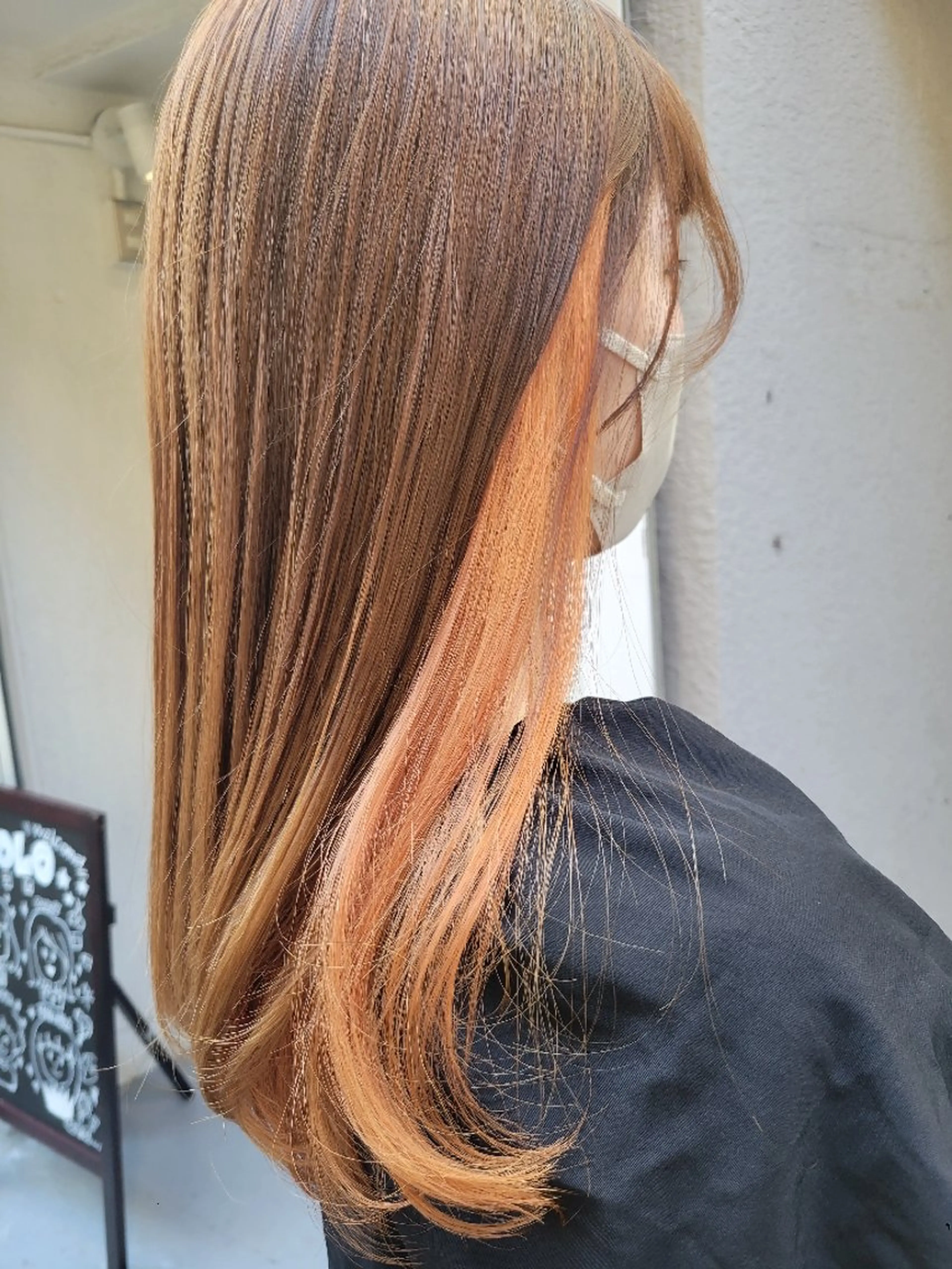 ロング カット ヘアカラー トリートメント 🇰🇷透明感×ハイ トーン🌟tomoのヘアスタイル