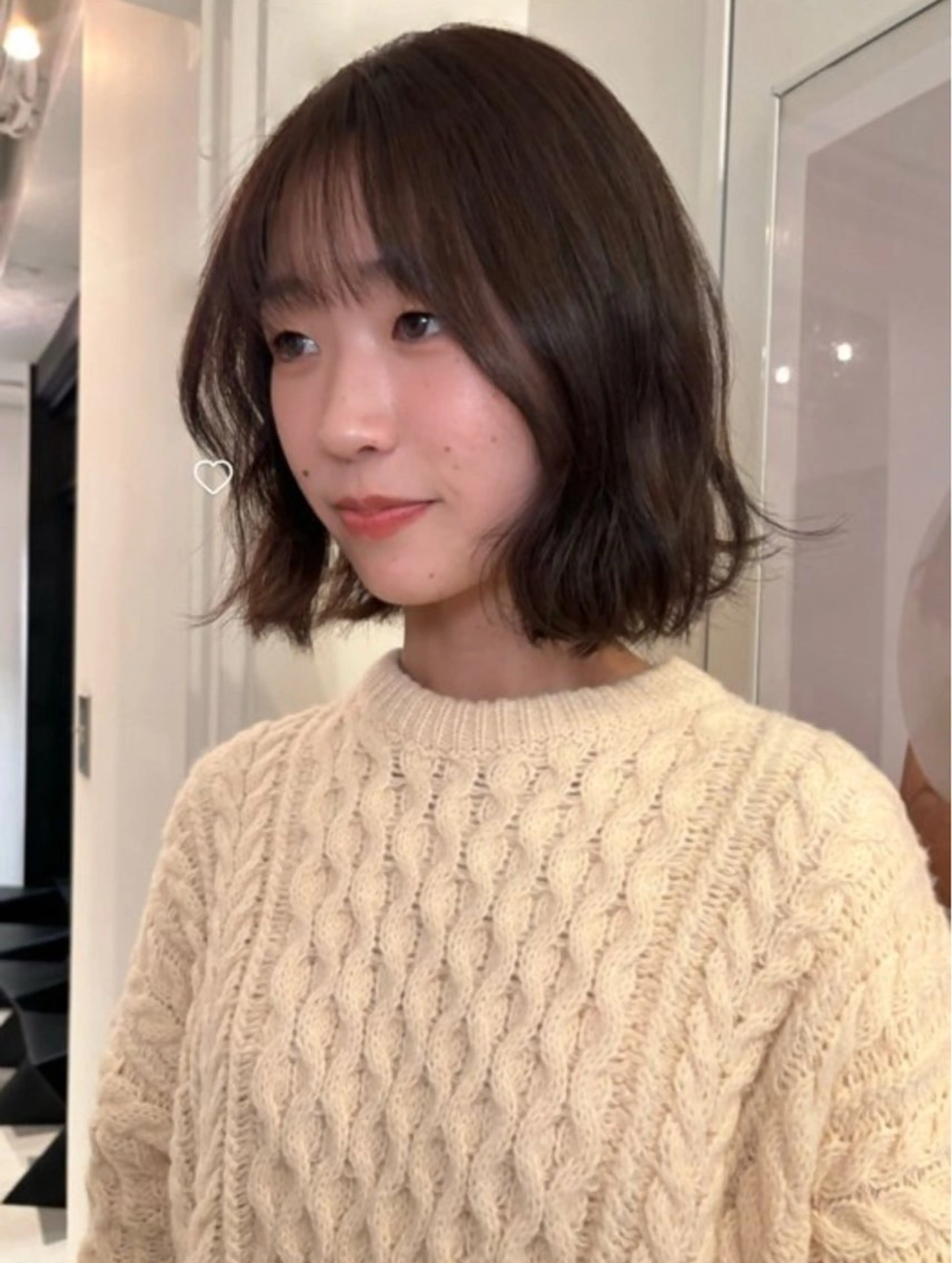 ショート ボブ rizu🤎/ ボブ /ブラウンカラーのヘアスタイル