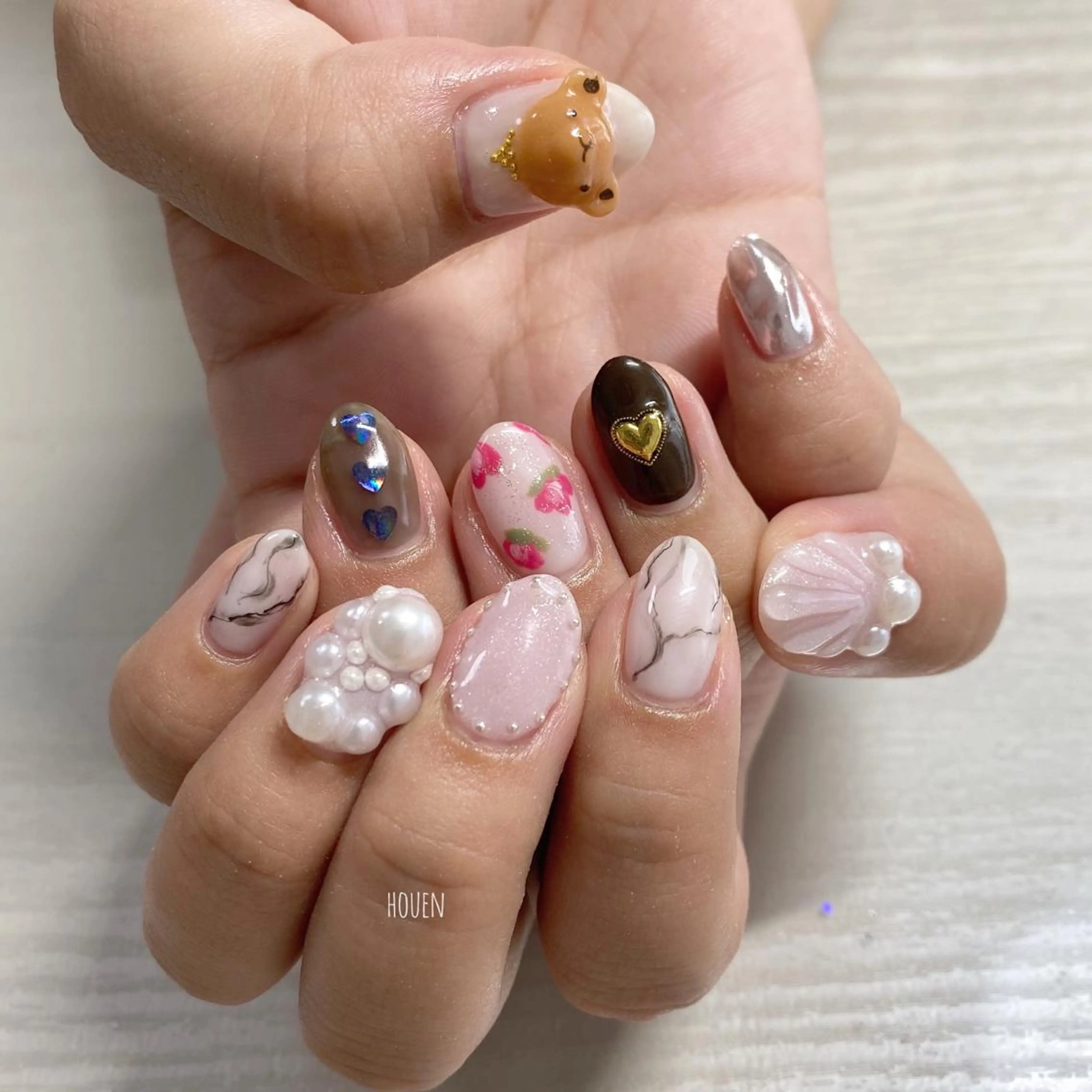ネイル 持ち込み I pinknail 韓国風·持ち込み専門のネイルデザイン