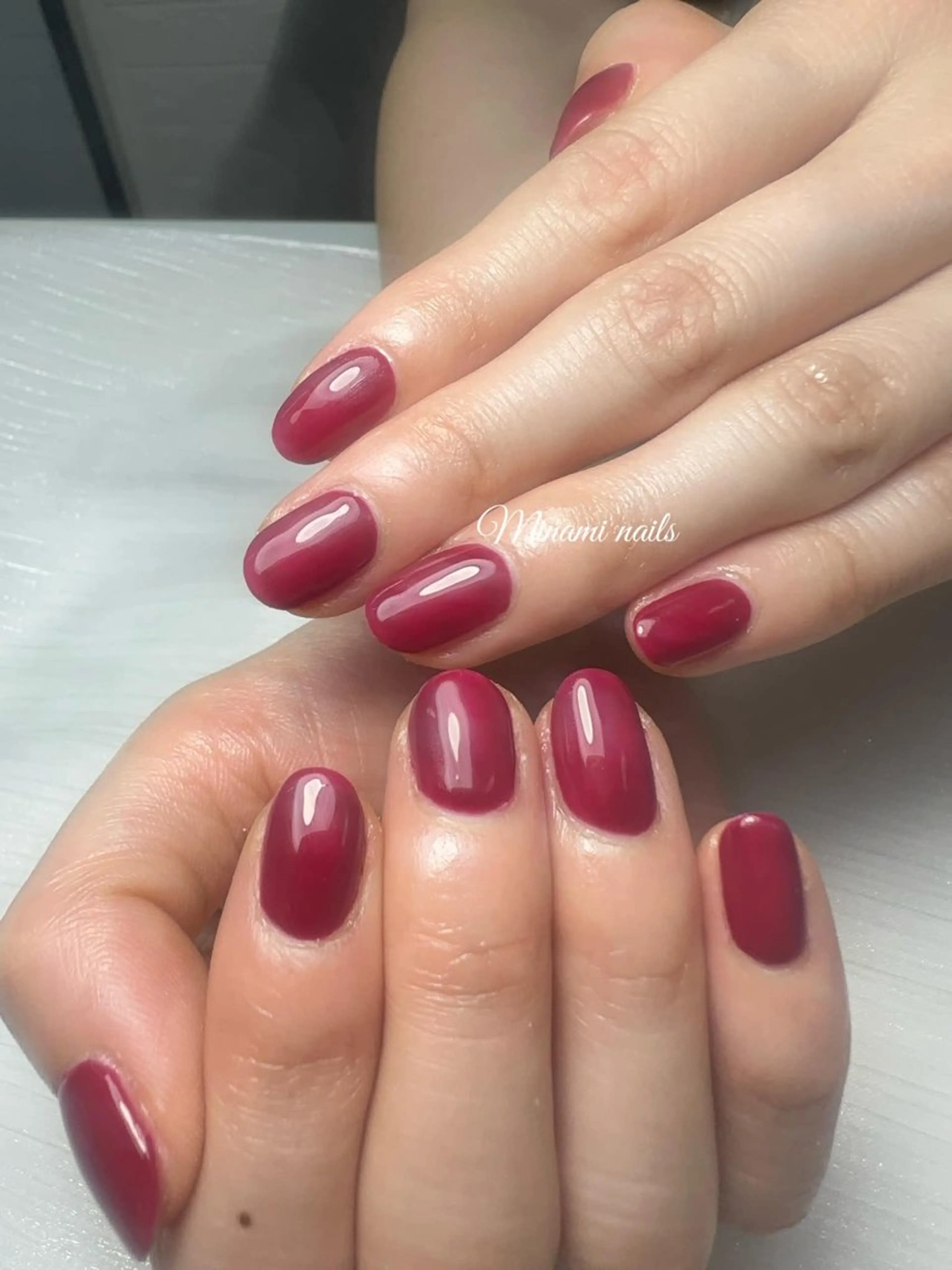 ネイル アートネイル オーロラネイル ガーリー キラキラネイル 韓国ネイル ハンドネイル Minami Nailsのネイルデザイン