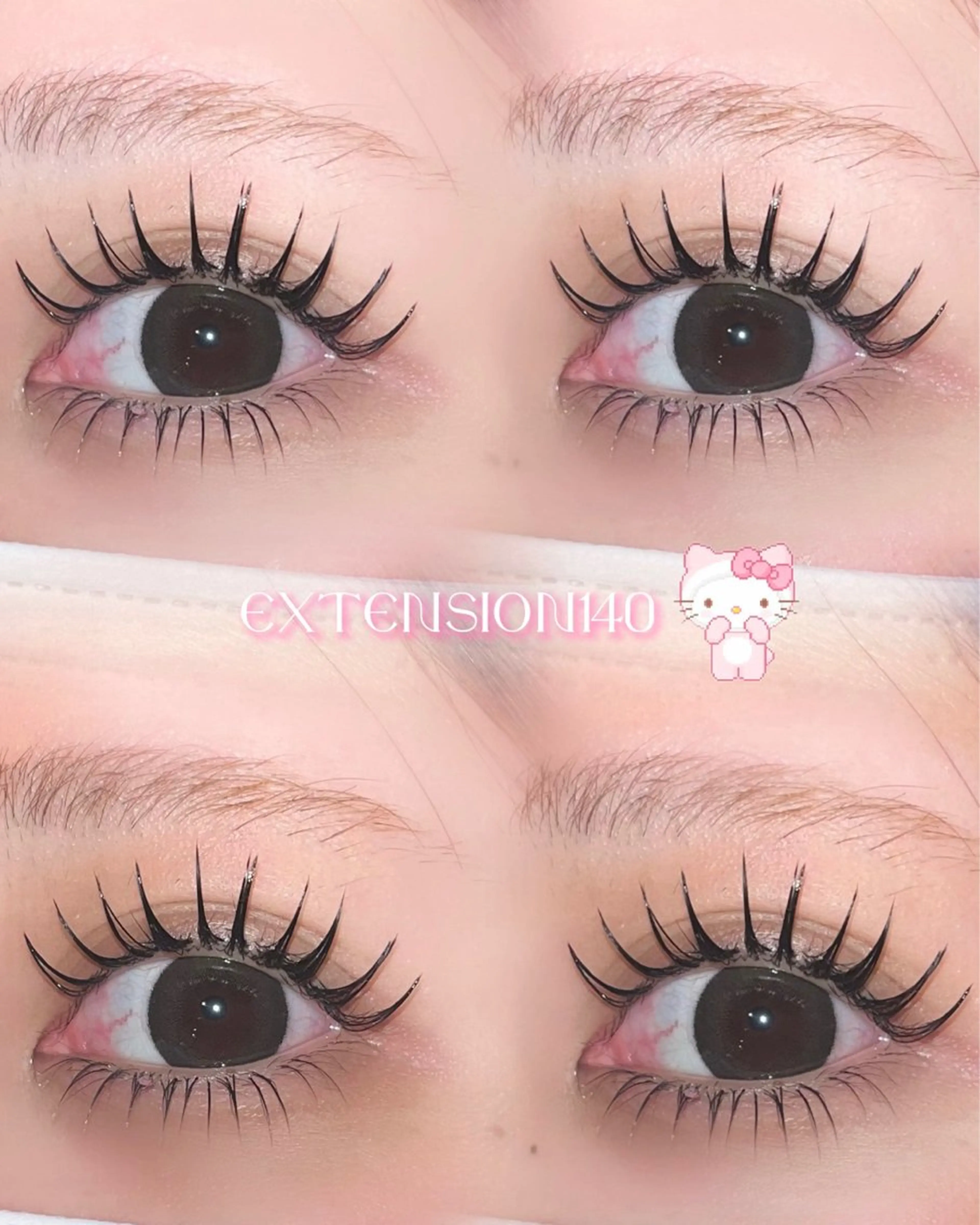 マツエク・マツパ haru 🪐のマツエク・マツパデザイン