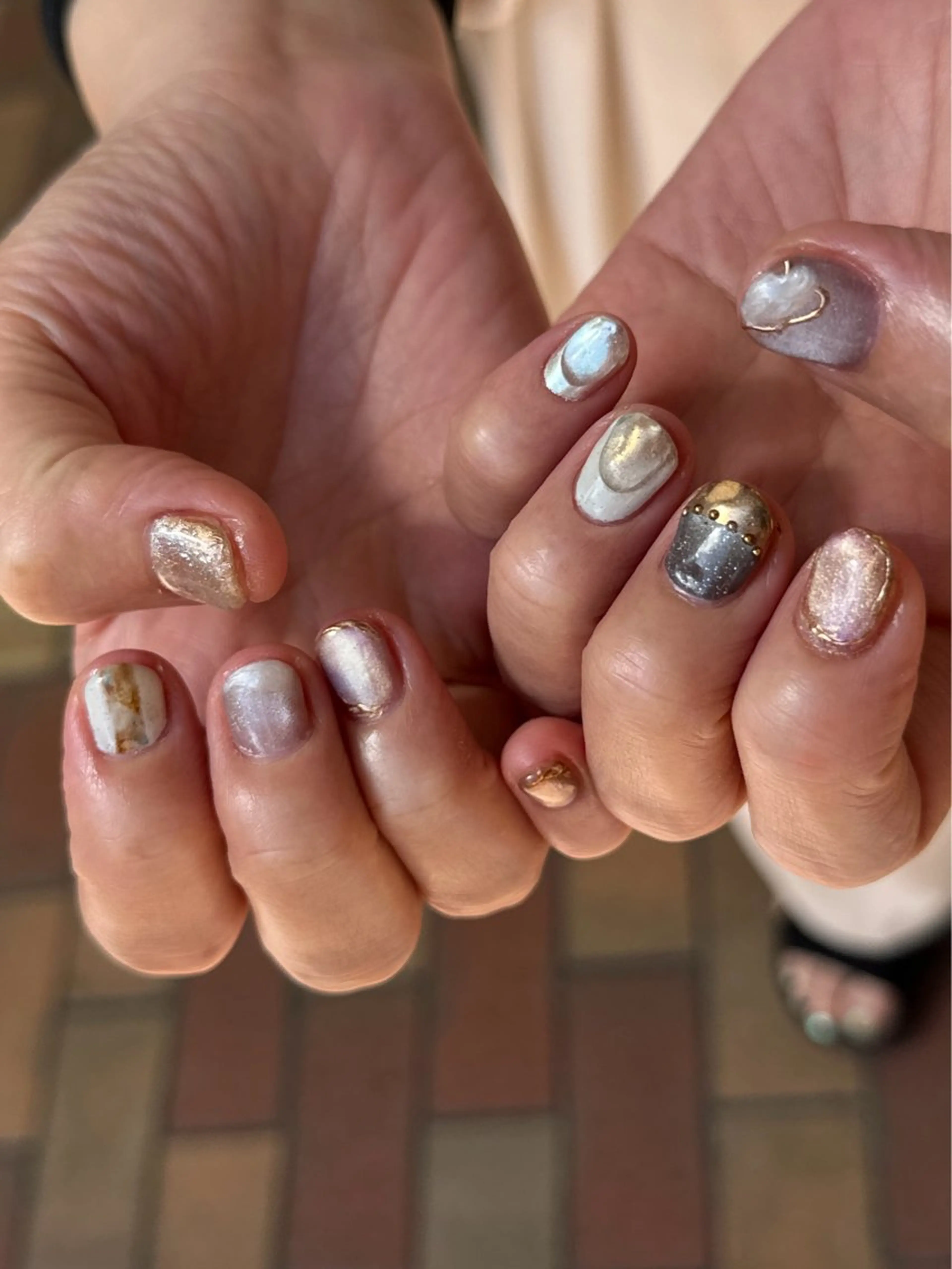 ネイル ハンドネイル nailsalon ∞ ﾐｶﾅﾙ ∞のネイルデザイン