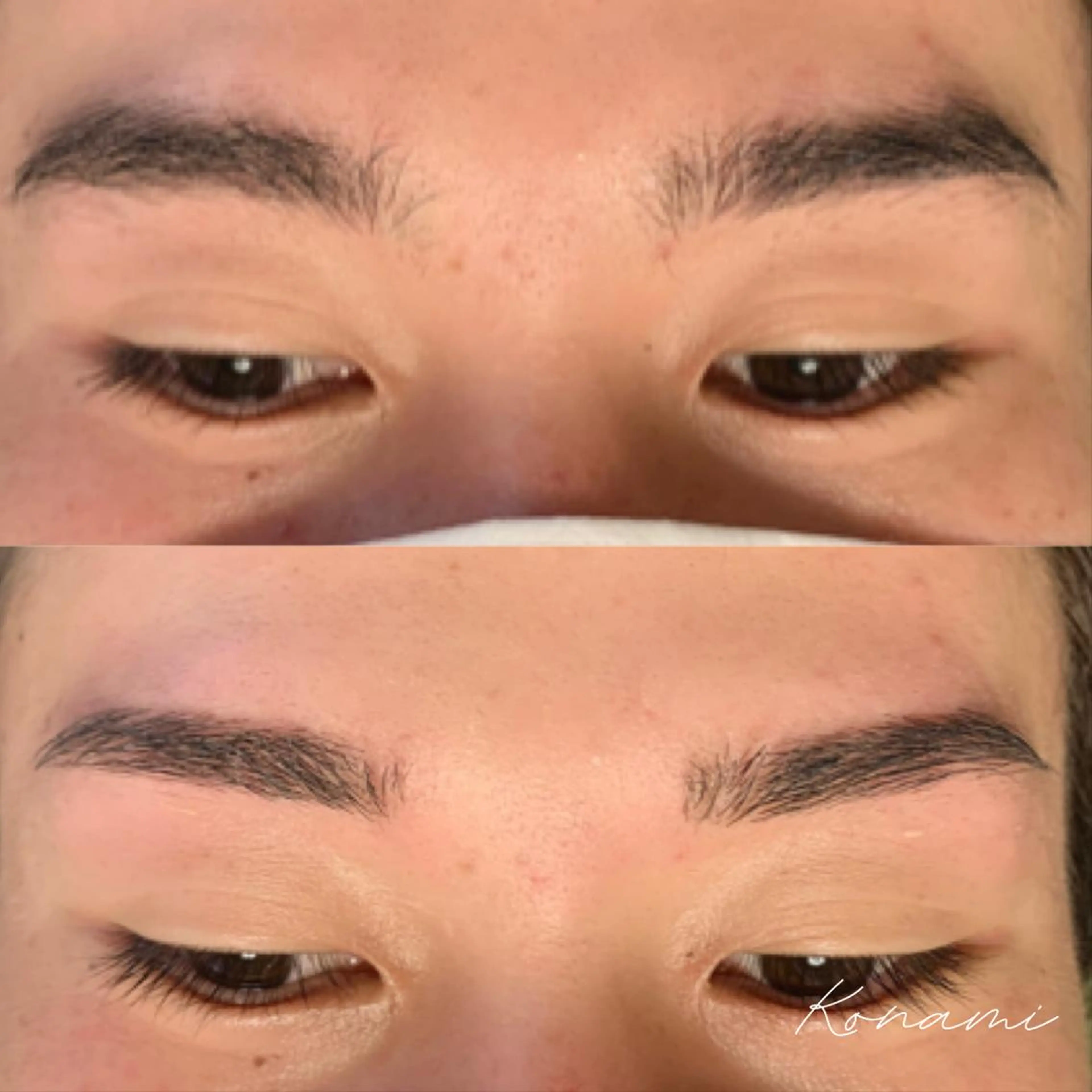 メンズ アイブロウ ワックス脱毛 シードリン 府内店 小波のヘアスタイル