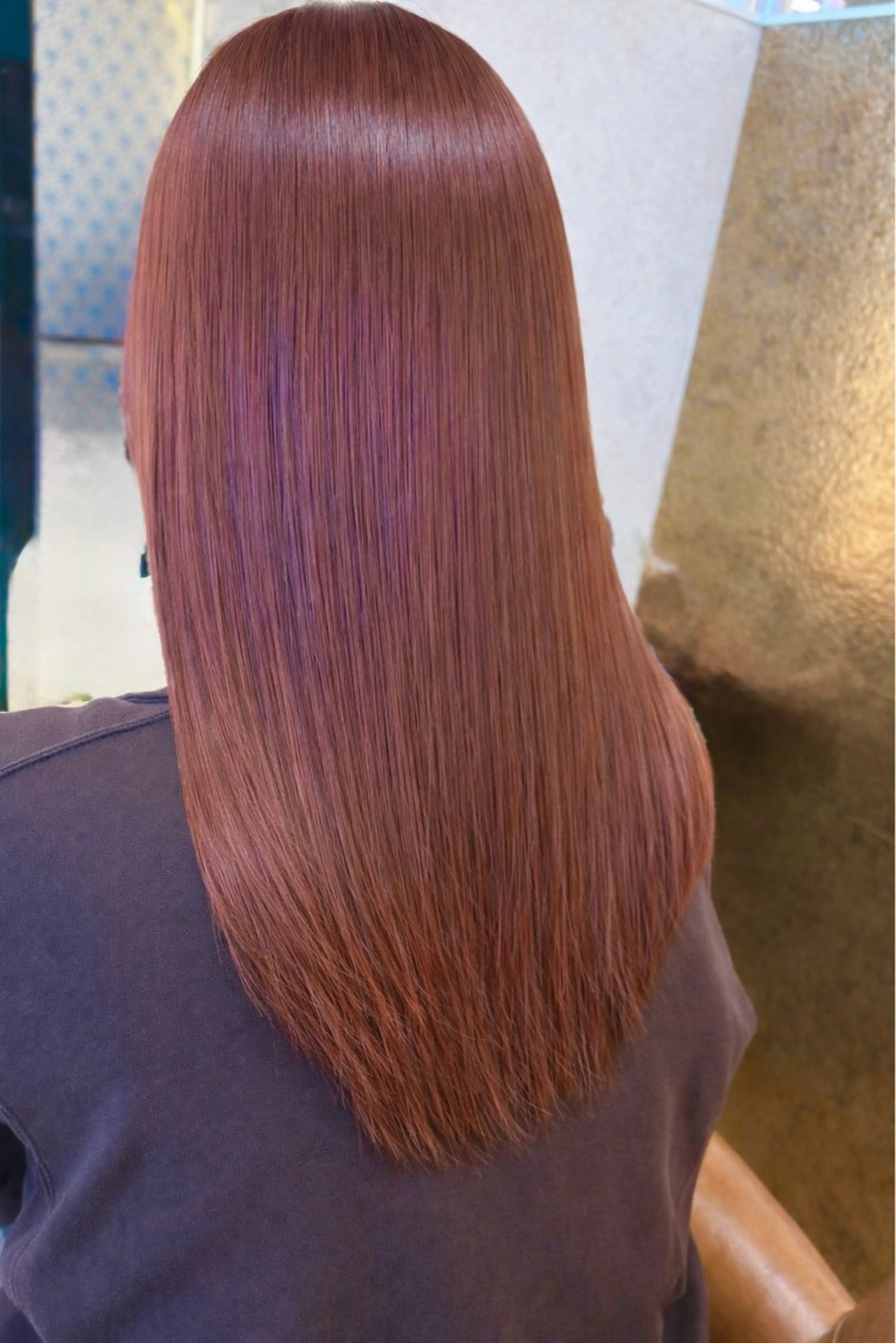 セミロング カット ヘアカラー RITZ 髪質改善/ 清水のヘアスタイル