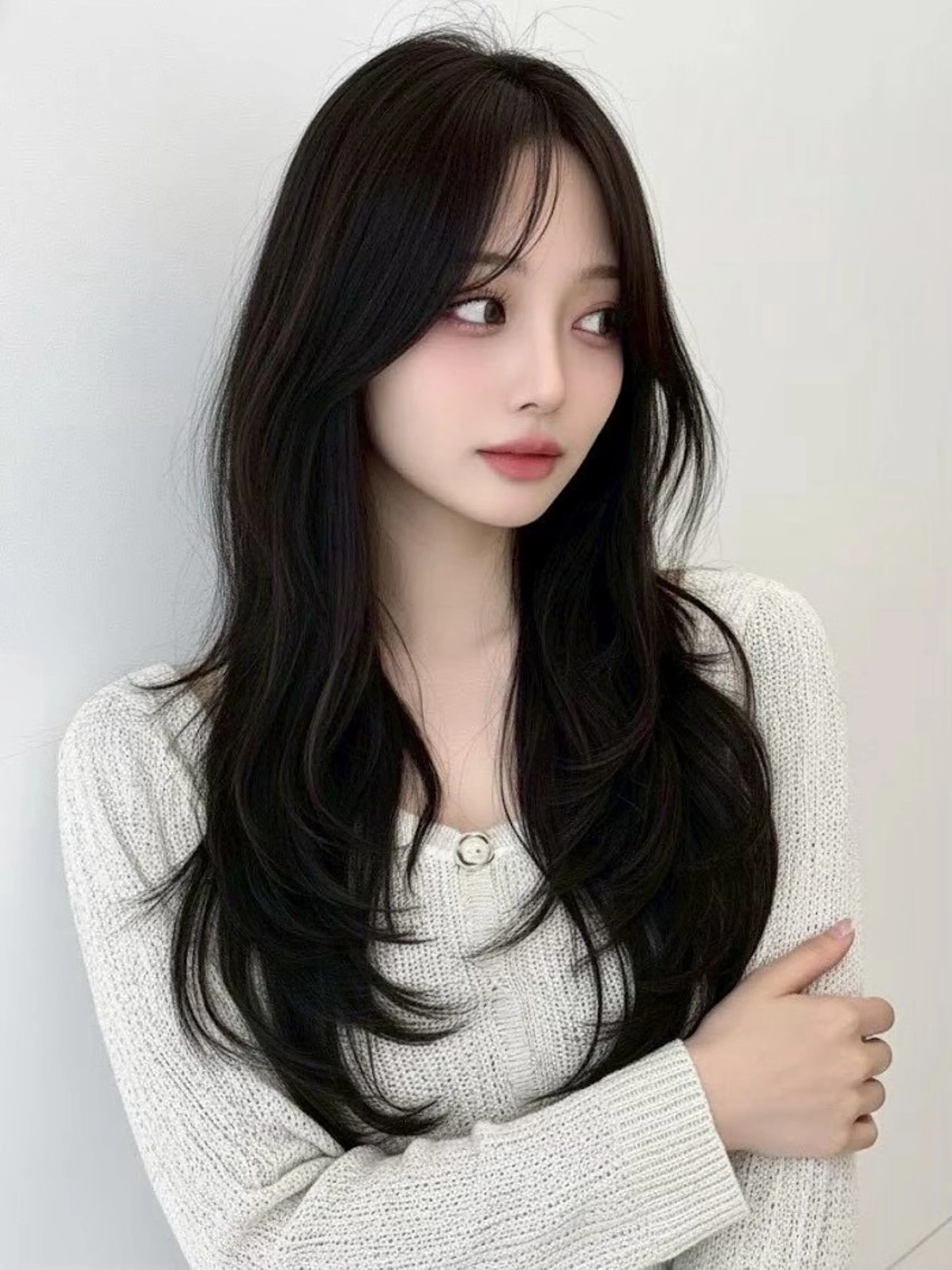 ロング 栁原 舞琴のヘアスタイル