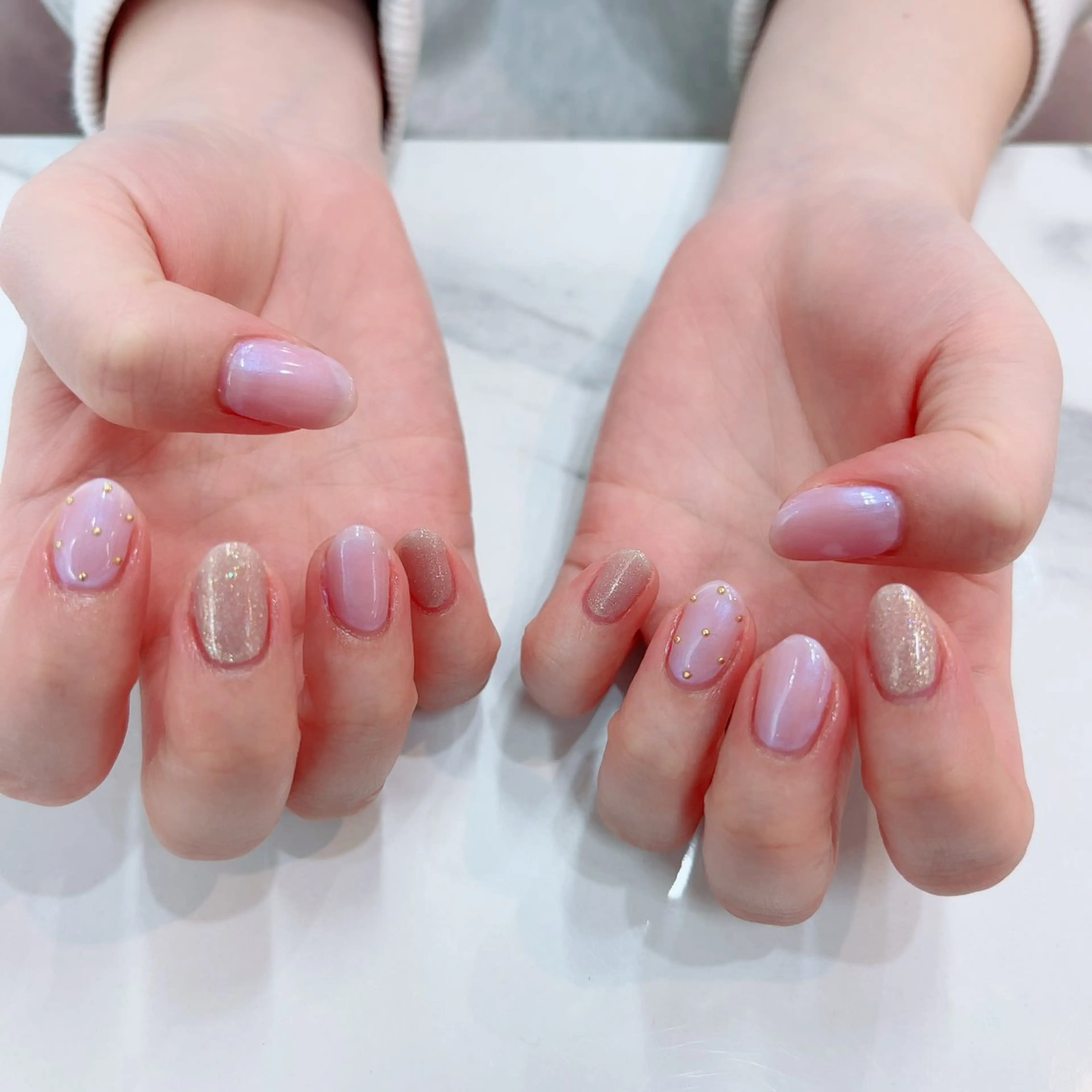 ネイル ハンドネイル ハンドケア あおやぎ ゆきこのネイルデザイン