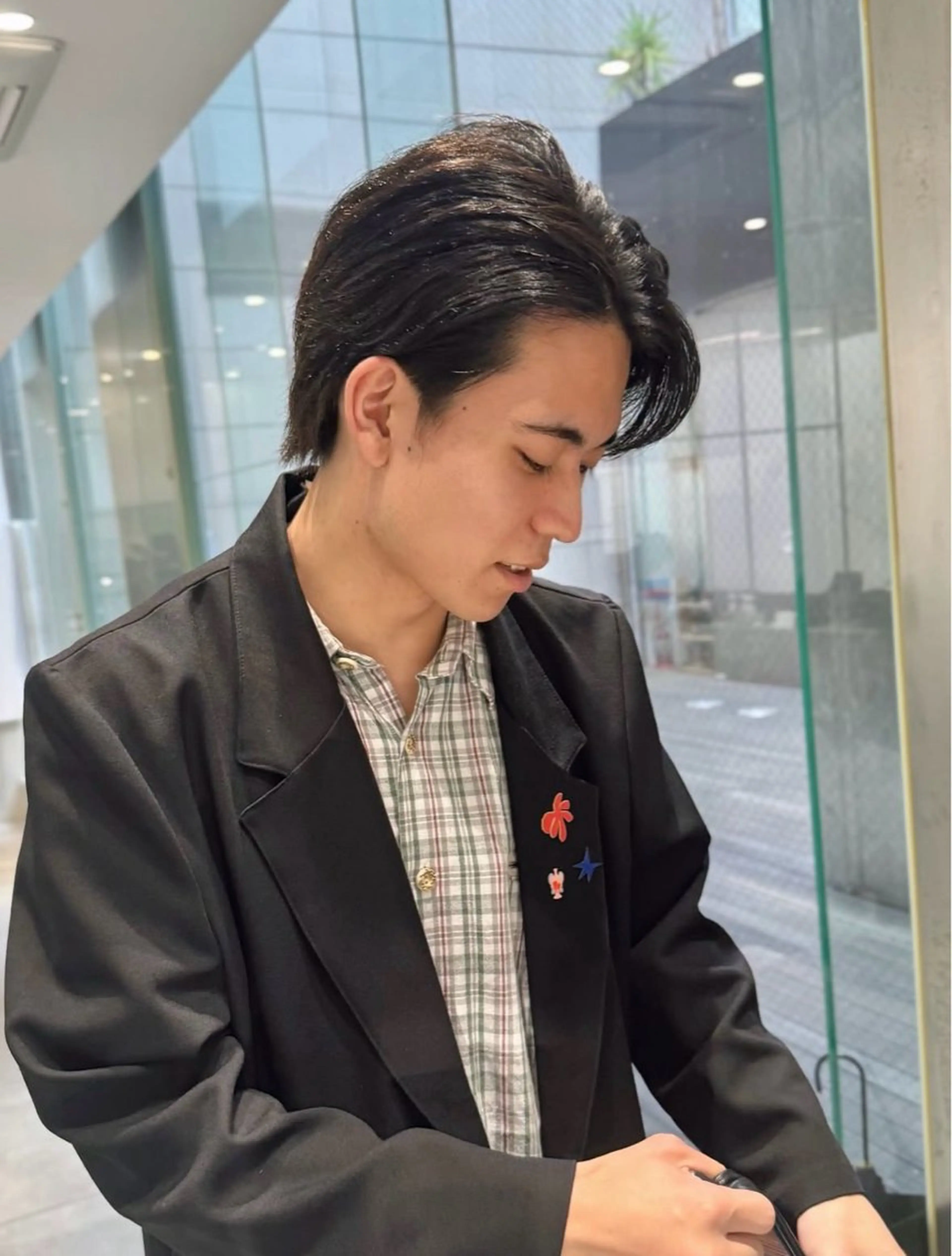 メンズ 艶髪/透明感カラー /ゼンのヘアスタイル