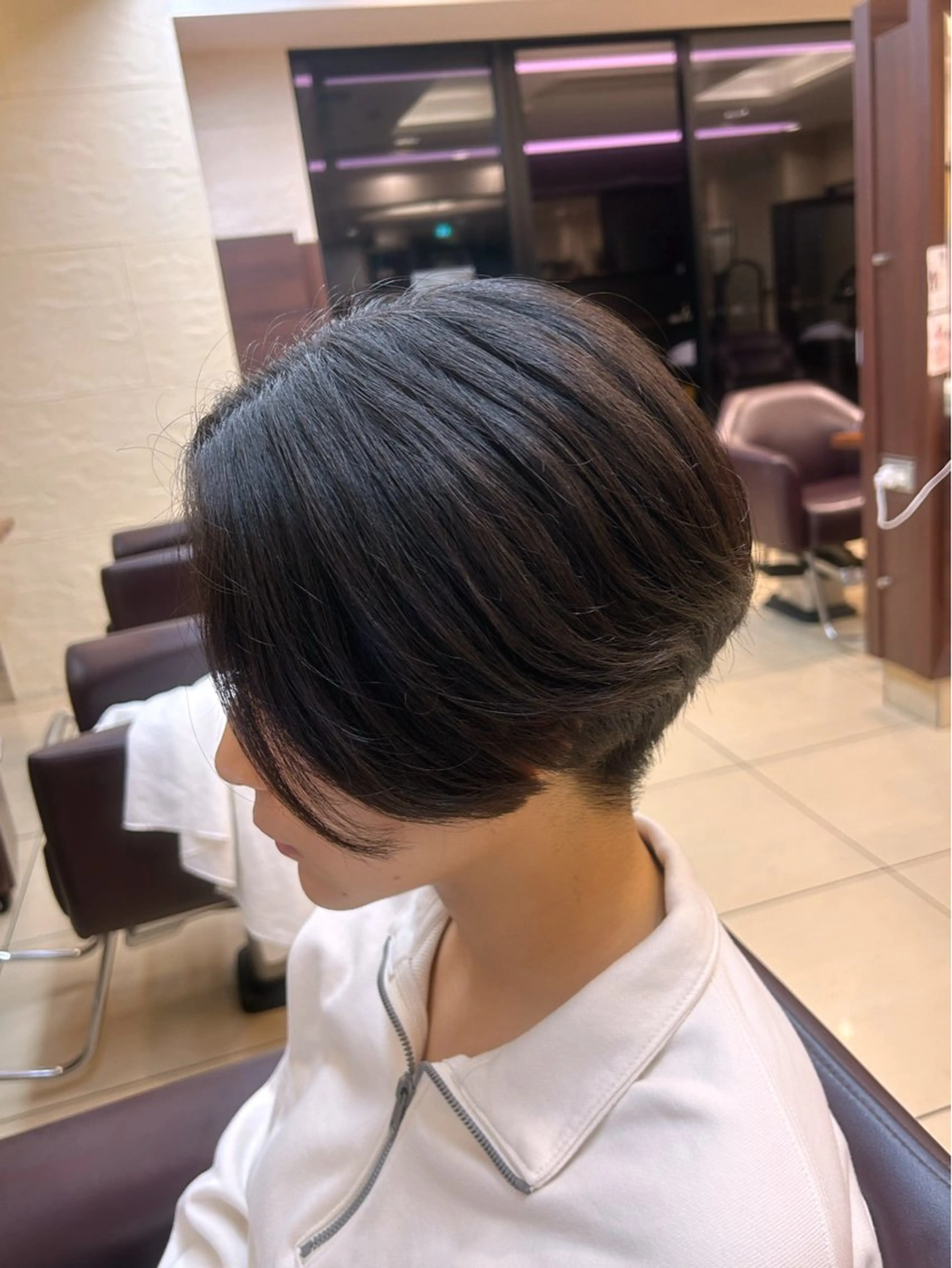 ショート 三瓶 公子のヘアスタイル