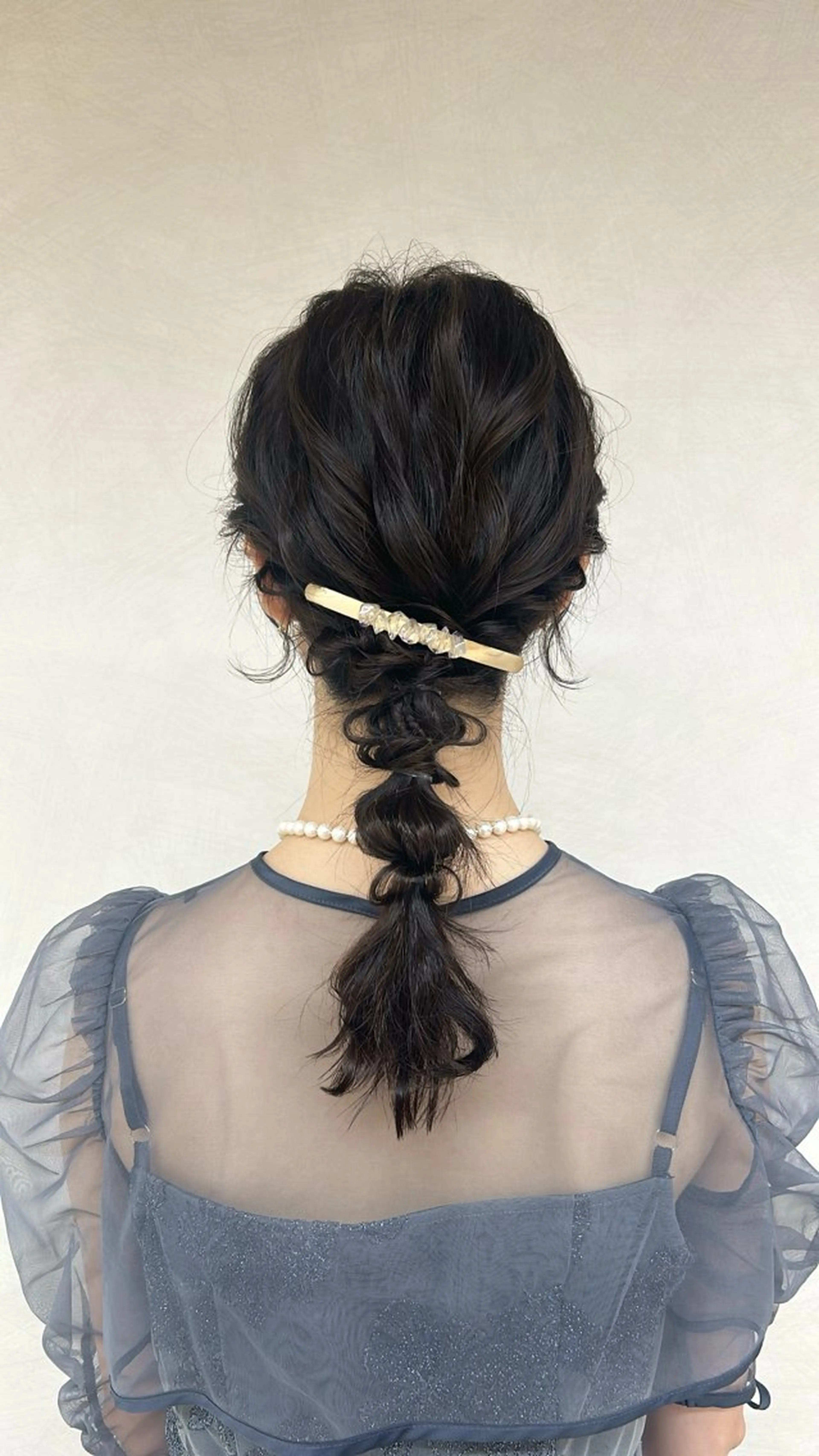 セミロング ヘアアレンジ ヘアセット ヘアセット／眉毛カッ ト/Nana〻のヘアスタイル