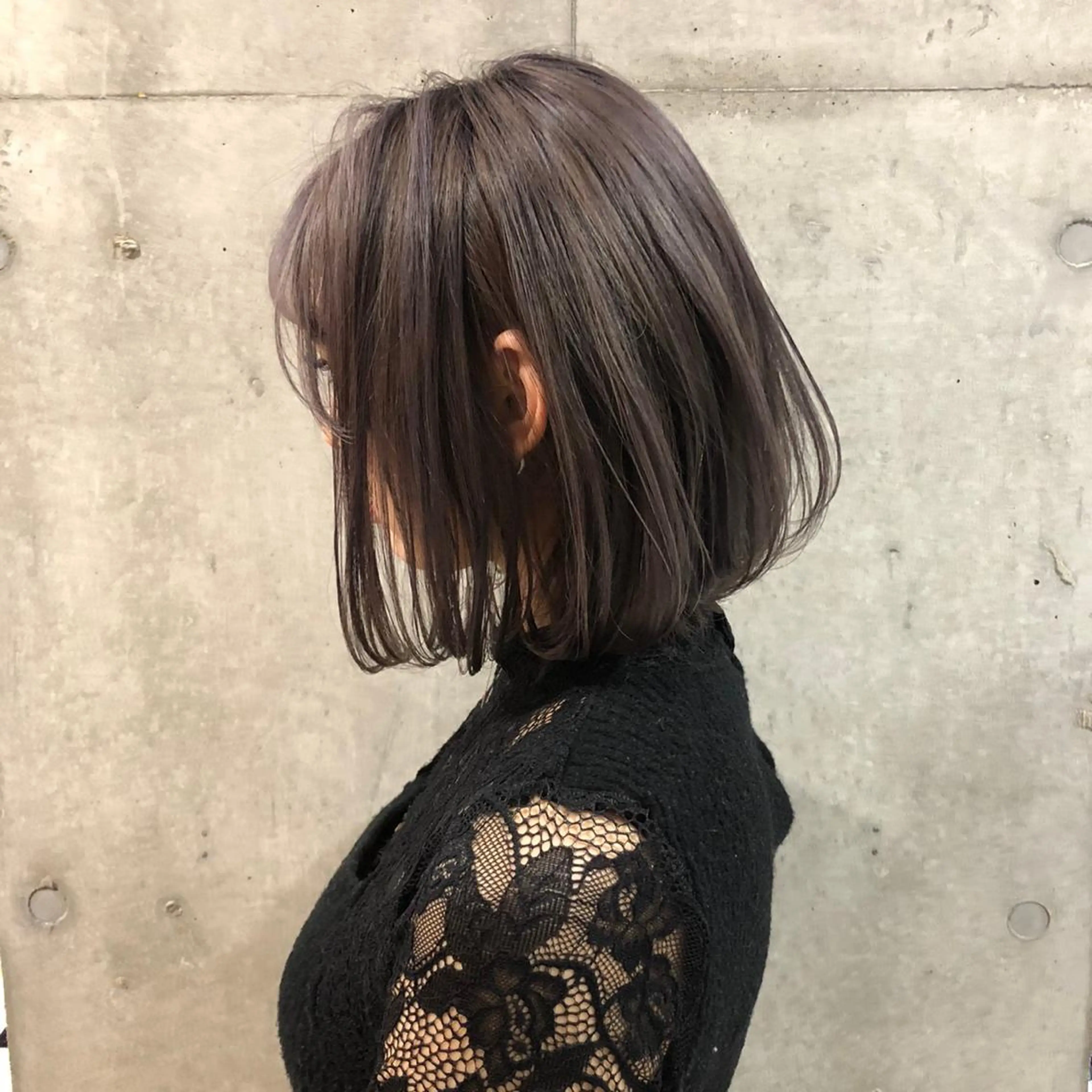 ミディアム ヘアアレンジ ミディアムパーマ エクステ ハイライト 髪質改善 小顔カット カット ヘアカラー トリートメント ヘッドスパ ヘアセット レイヤーカット/艶髪 🎀笠原 優花🎀のヘアスタイル