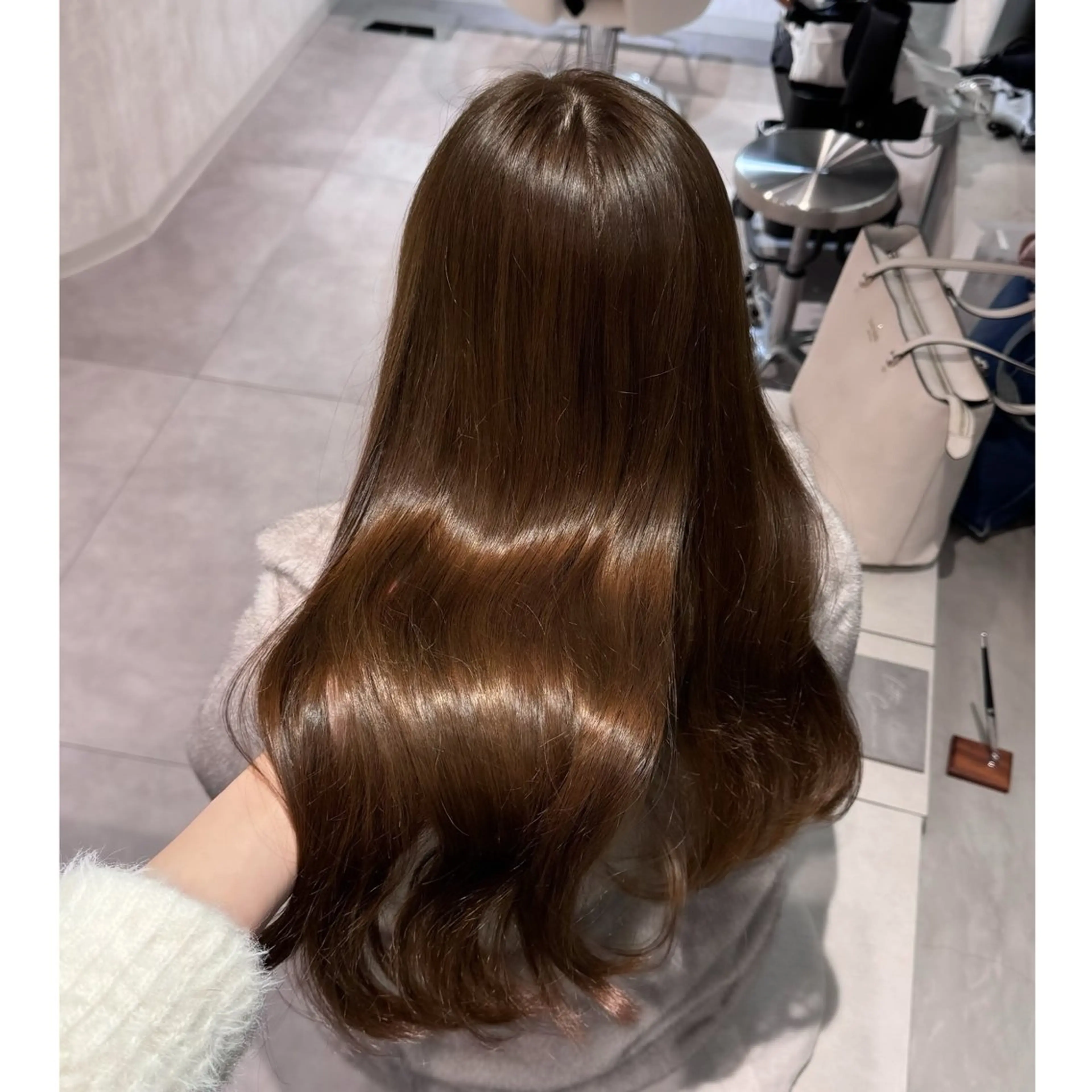 ロング カラー ブリーチ ヘアカラー miyu /トレンド カラー×艶髪のヘアスタイル