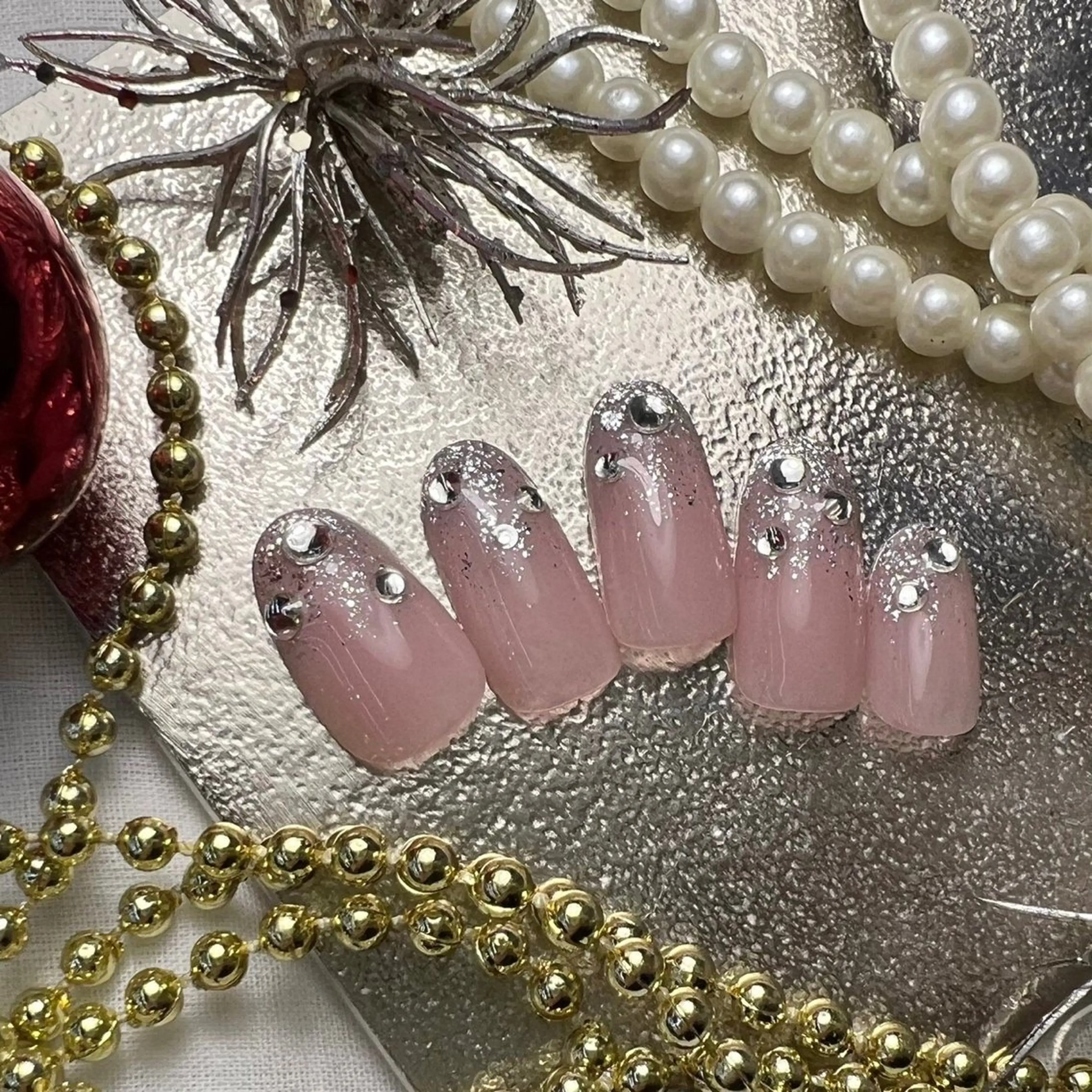 ネイル アートネイル ネイルチップ ⭐︎休業中の練習⭐︎ JNA認定講師髙橋のネイルデザイン