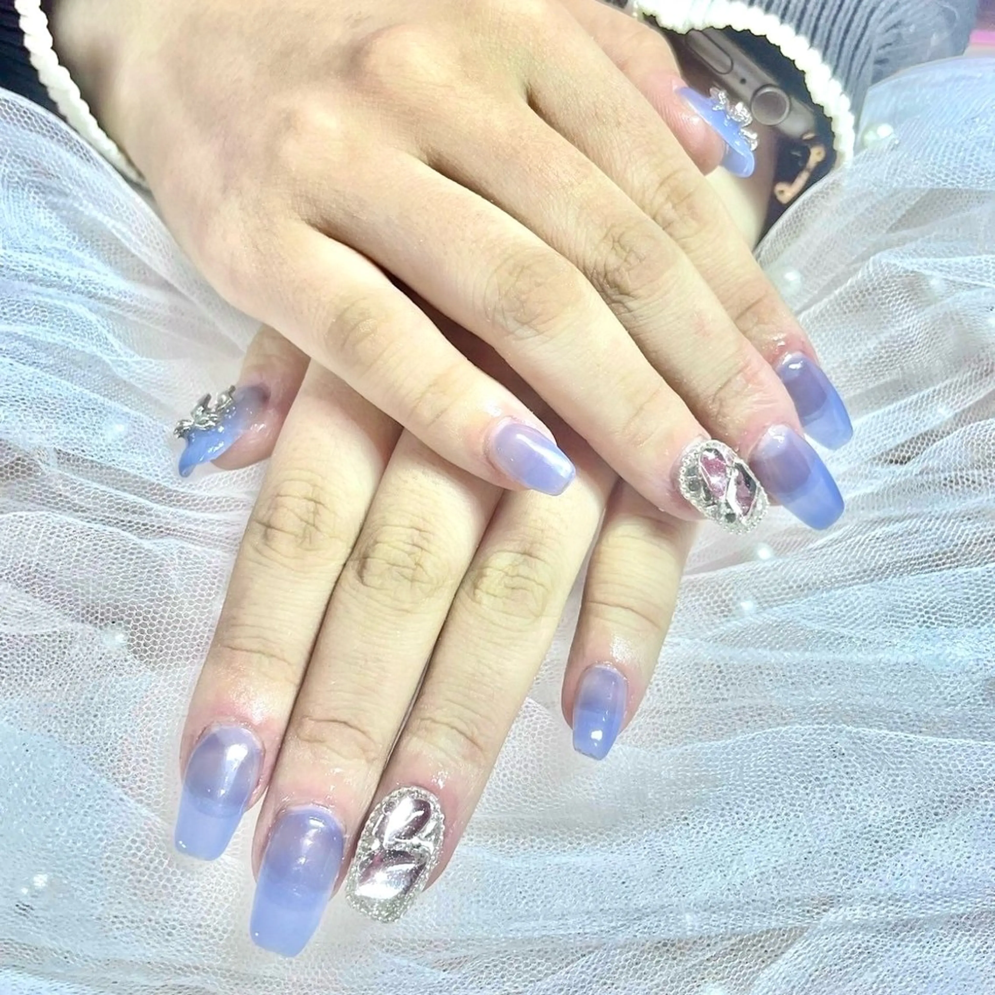 ネイル Alissa Nail所属・長さだし/新栄町駅 Alissaのネイルデザイン