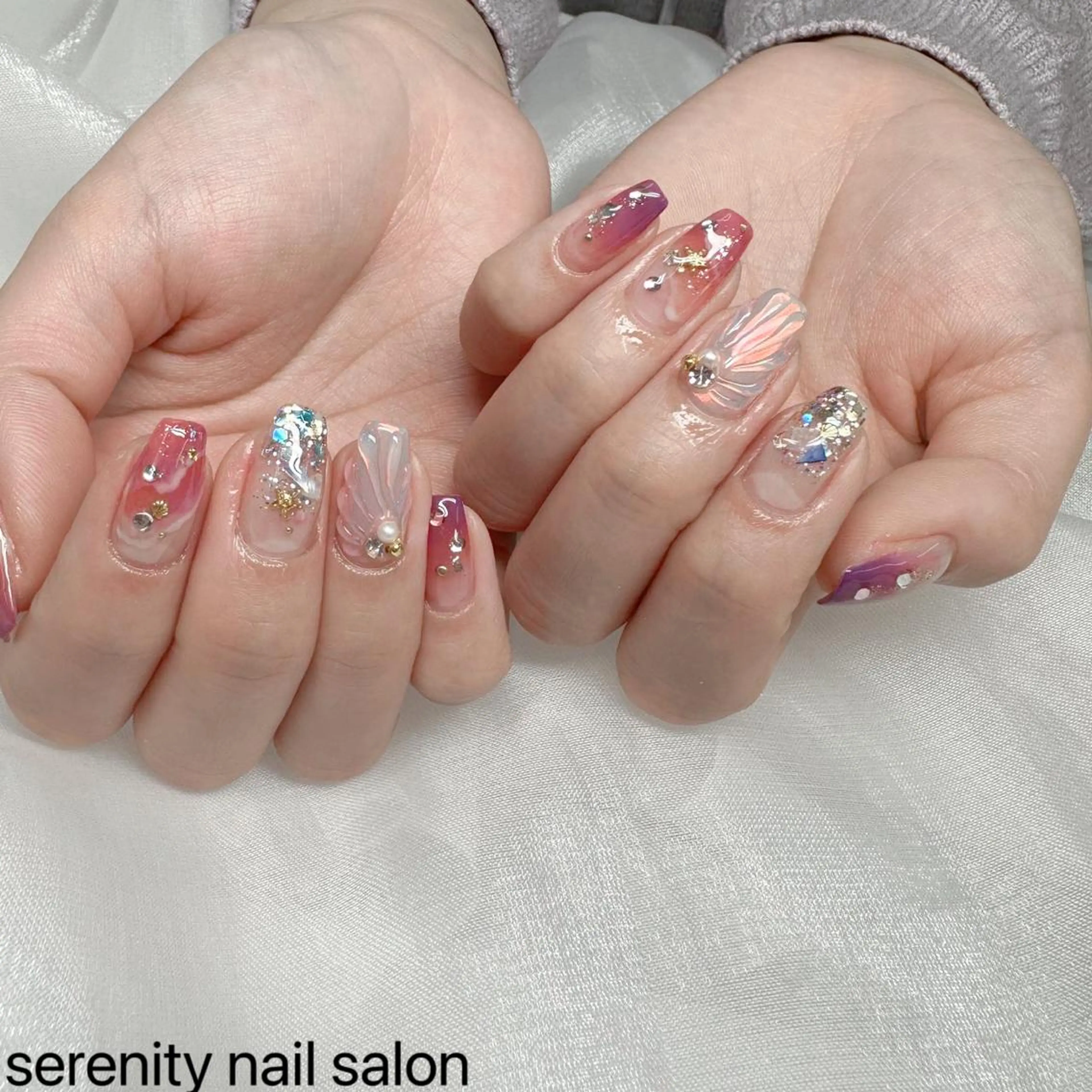 ネイル ハンドネイル ハンドケア ✨Serenity Nail salonのネイルデザイン