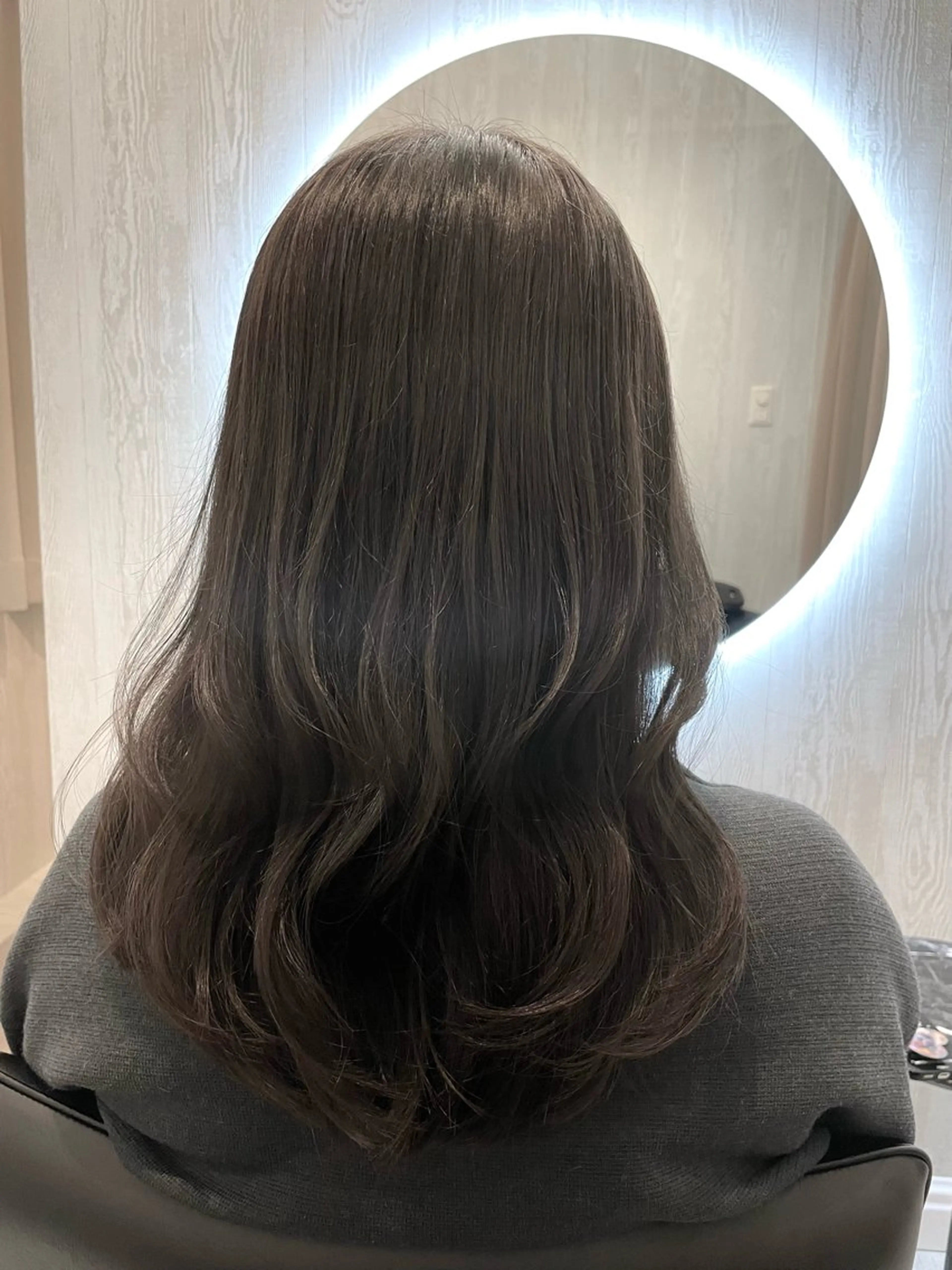 セミロング カット ヘアカラー トリートメント ヘッドスパ eyl ~ｴｲﾙ~所属・赤味消し髪質改善特化 🫧eyl西梅田🫧のヘアスタイル