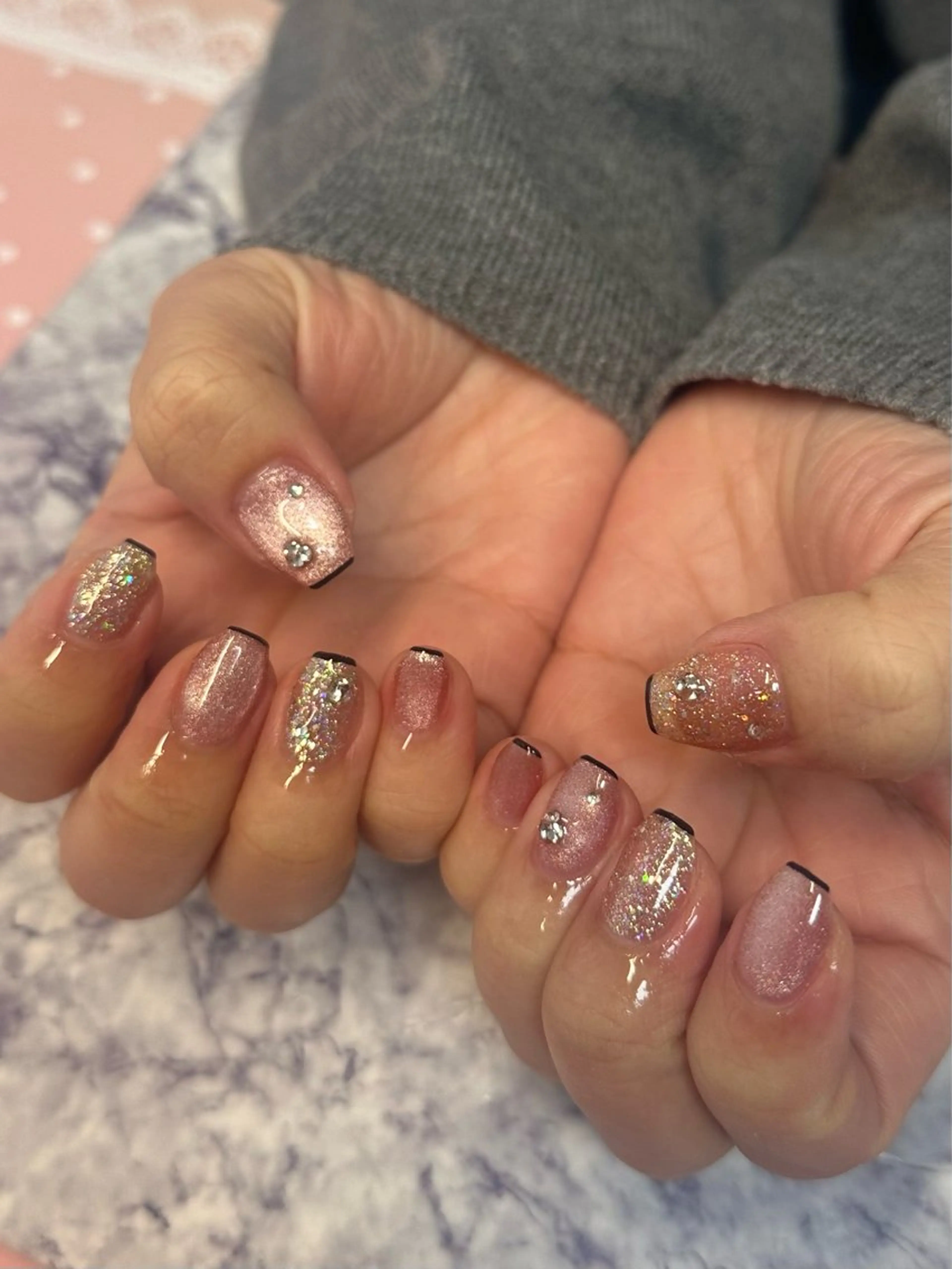 ネイル ハンドネイル フットネイル Pretzels🥨 【プレッツェル】ミウのネイルデザイン