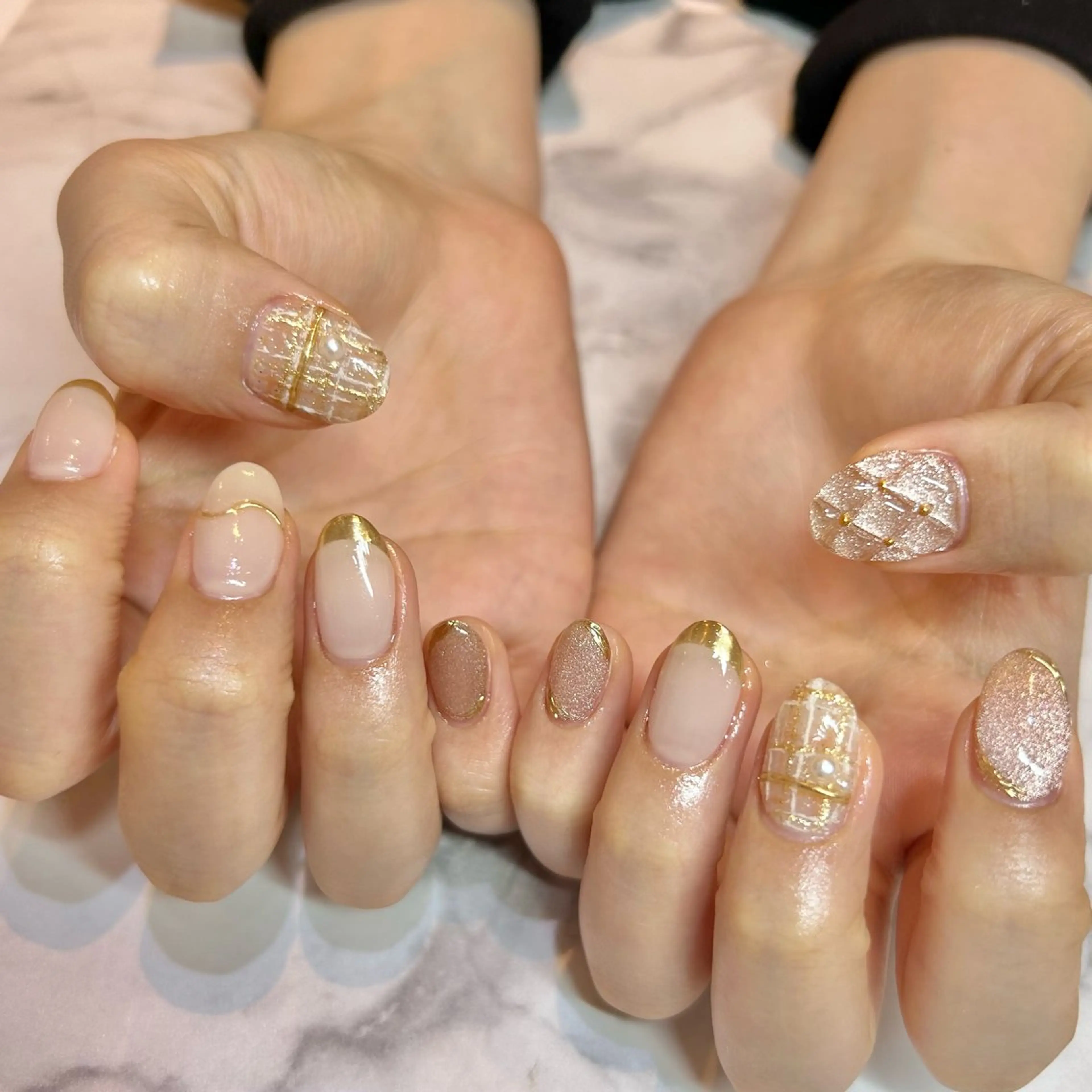 ネイル ハンドネイル Bianca栄店 みさとのネイルデザイン