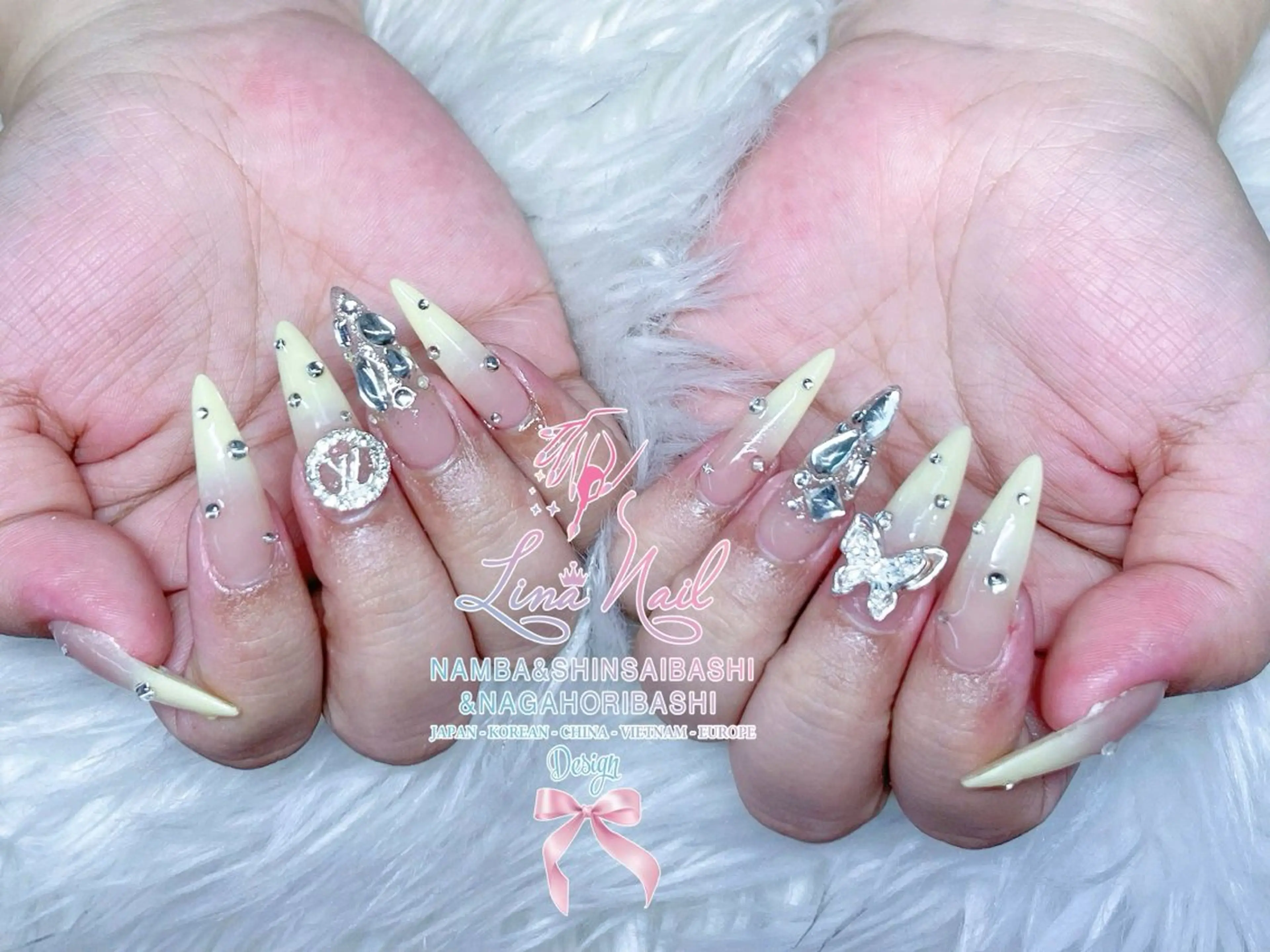 ネイル フットネイル ジェルネイル 持ち込み ネイルチップ ハンドネイル リナネイル 長堀橋店／東心斎橋店のネイルデザイン