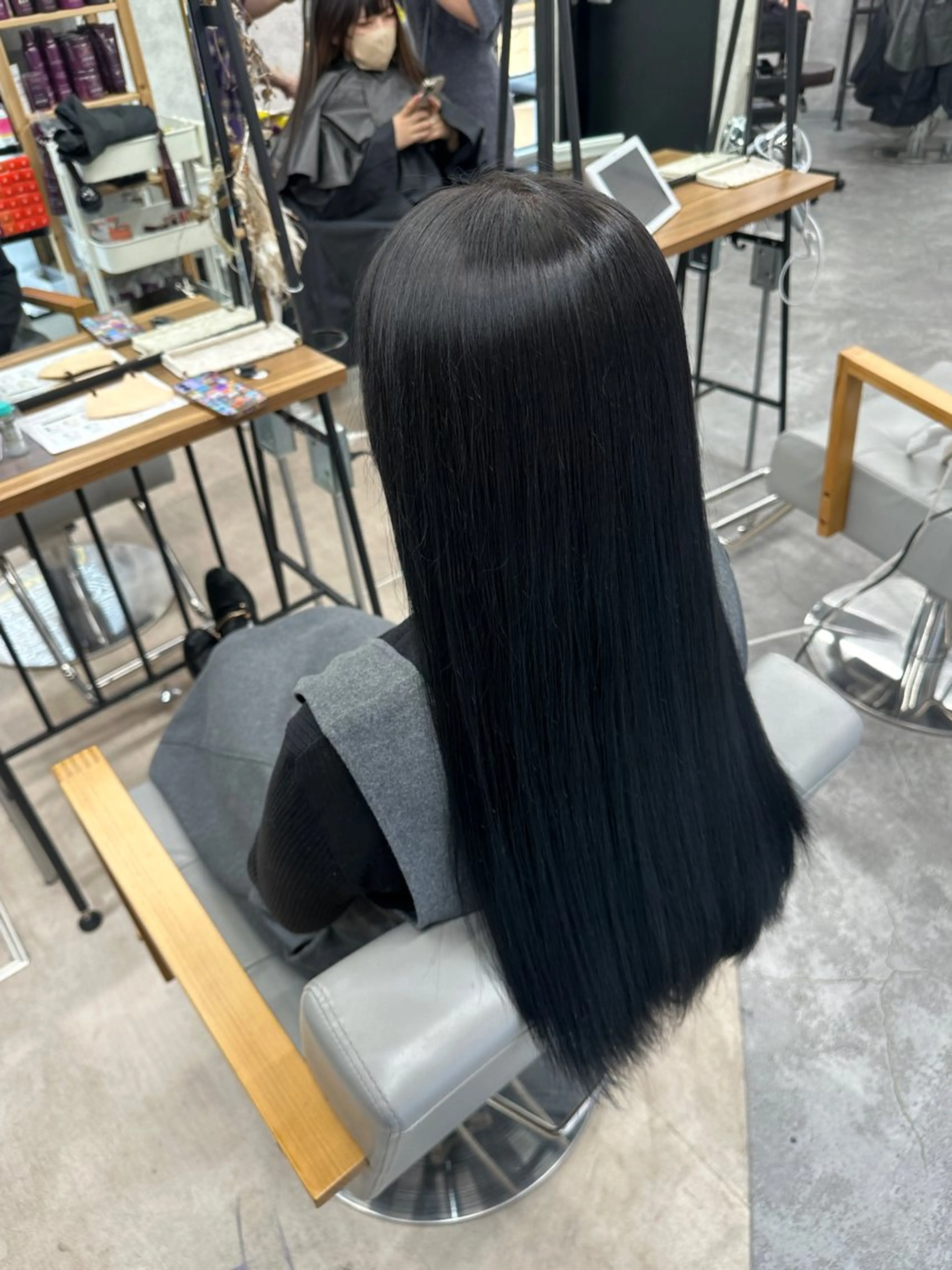 ロング カラー ヘアアレンジ 💕ブリーチ/ヘアメ 🎀YUUKAのヘアスタイル