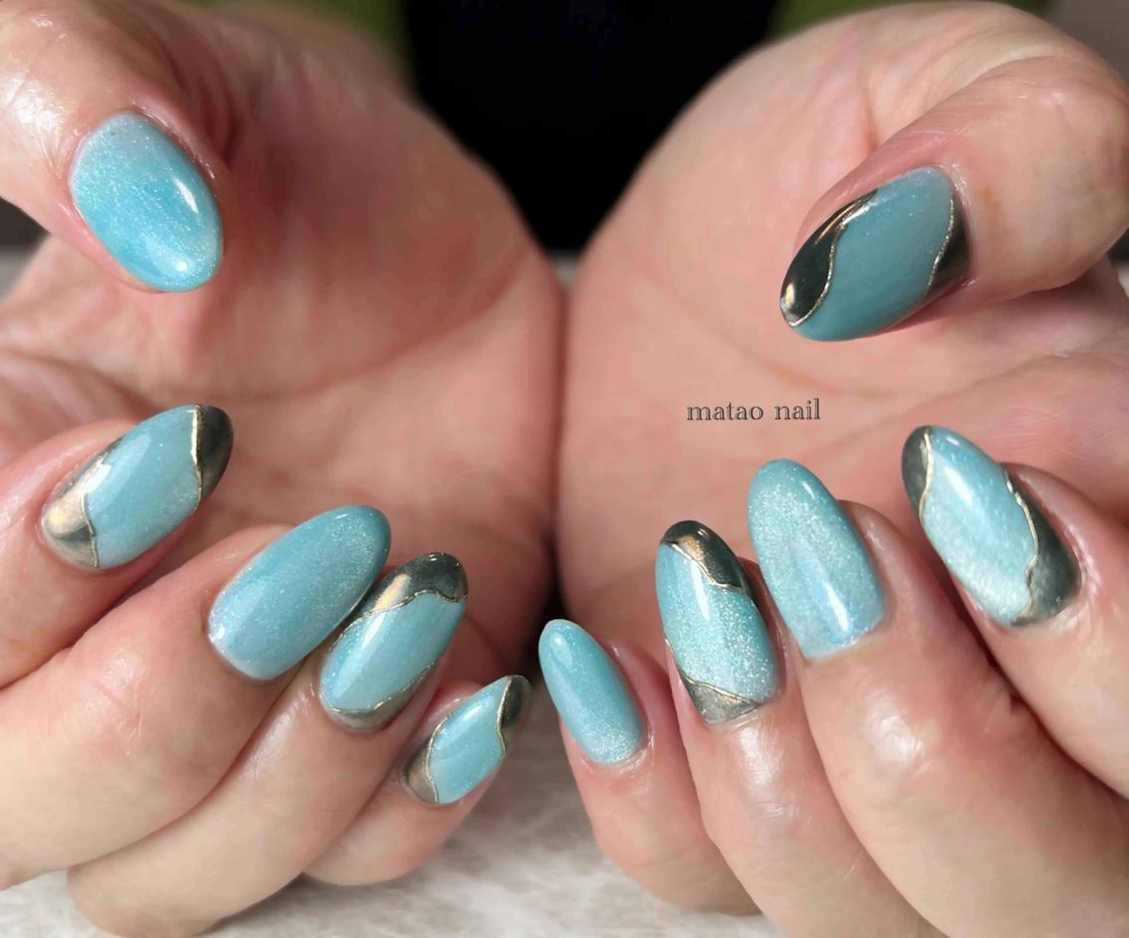 ネイル ブラウン マグネットネイル matao nailの眉毛・アイブロウイメージ