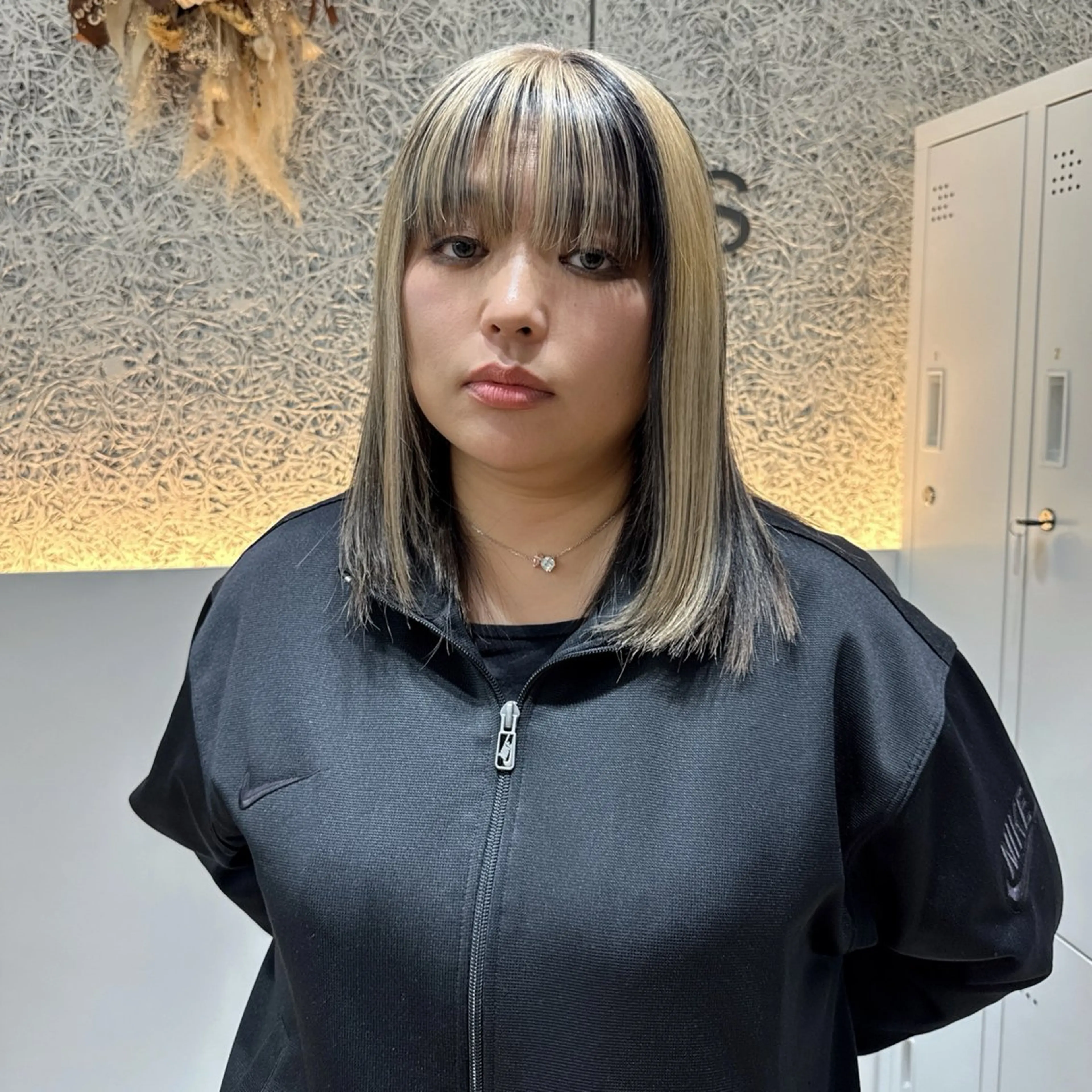 ミディアム カラー カット ヘアカラー トリートメント 🌱ブリーチ・透明感 カラー/mapi🦭のヘアスタイル