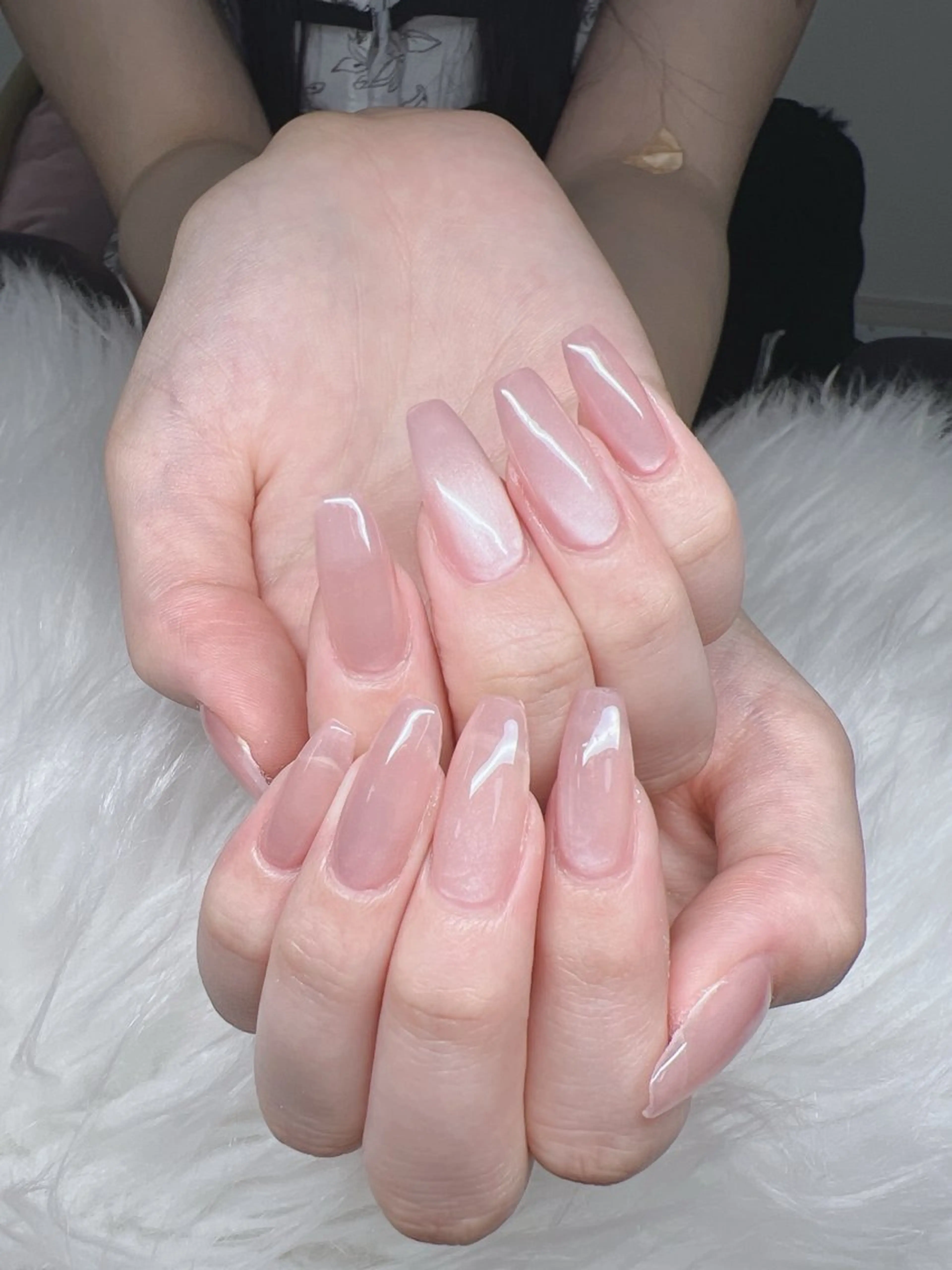 ネイル ハンドネイル Lee Nails チップ長さだし専門店のネイルデザイン