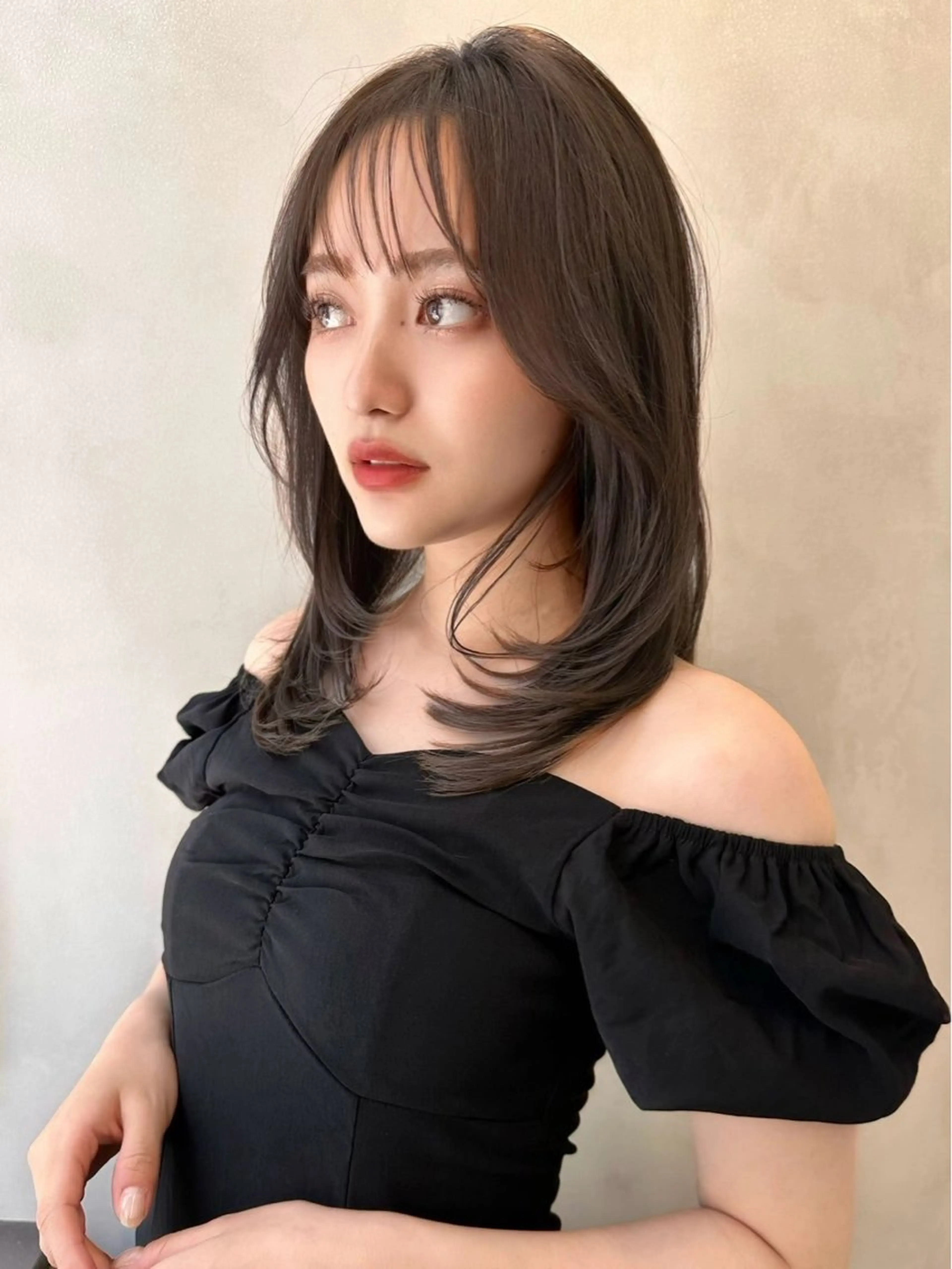 ロング カラー カット ヘアカラー トリートメント ロンド プロフィール浦和のヘアスタイル