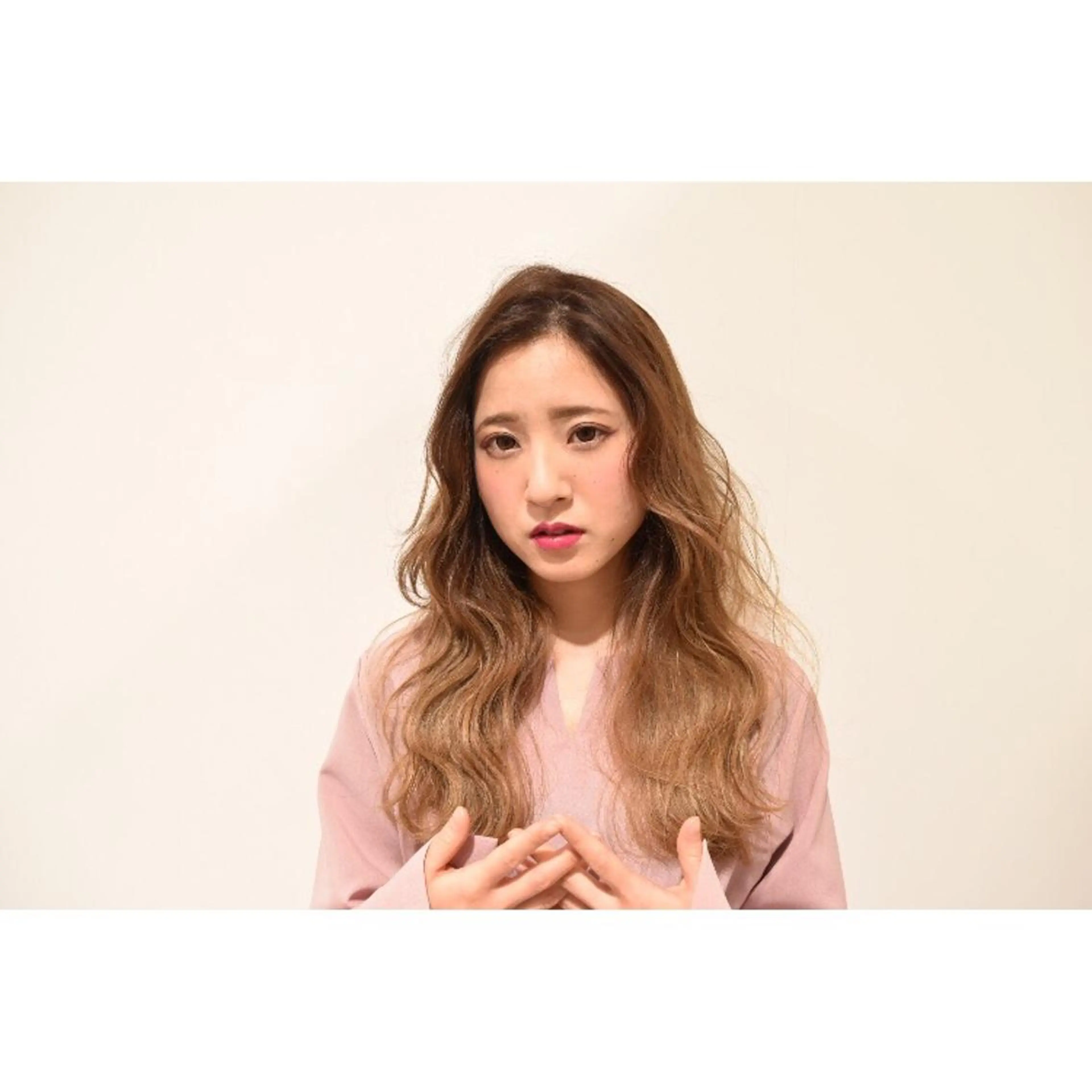 ロング カラー パーマ _WHITE高槻所属・_WHITE高槻店 yusukeのヘアスタイル