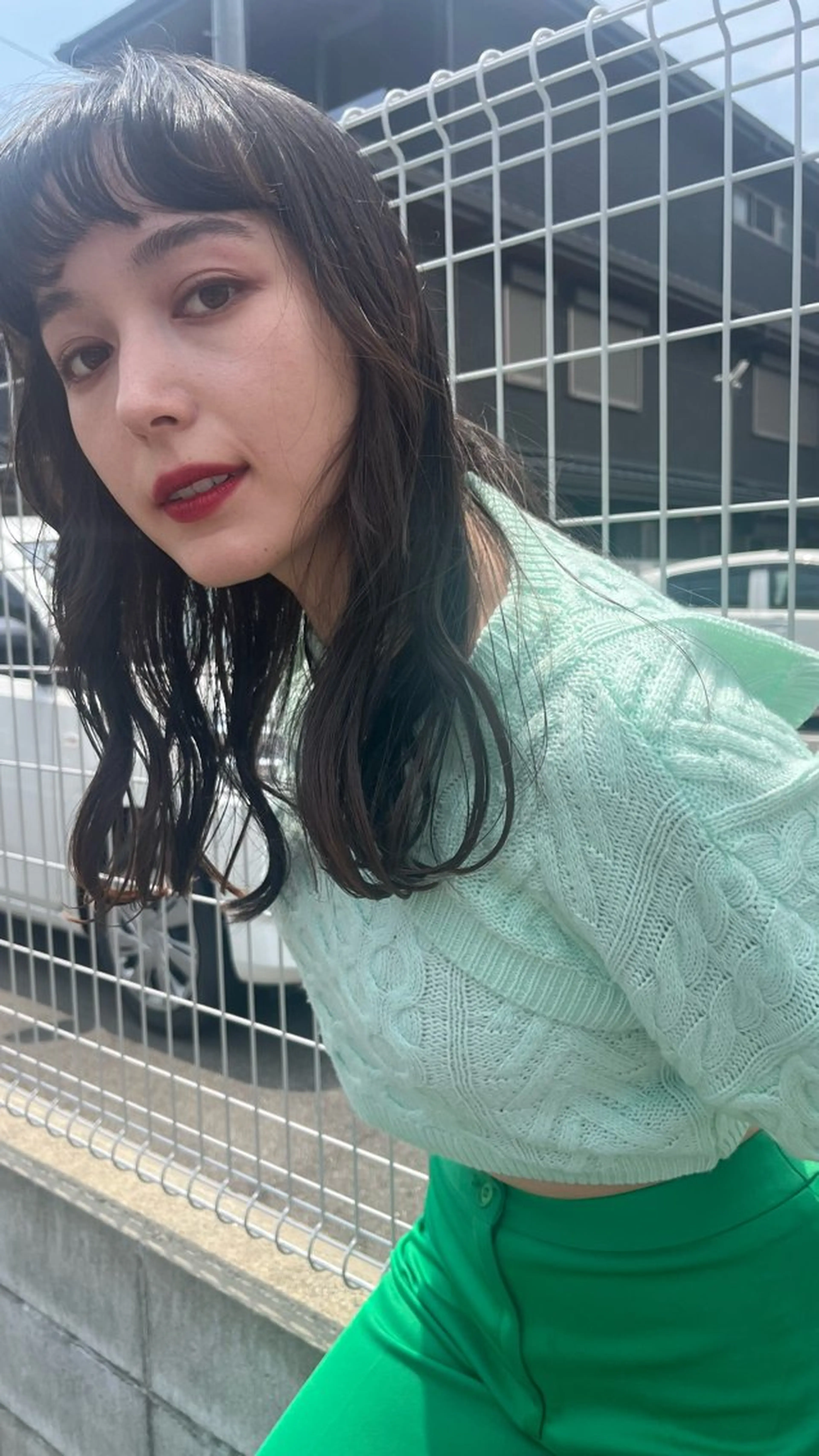 ロング 光石 季世のヘアスタイル