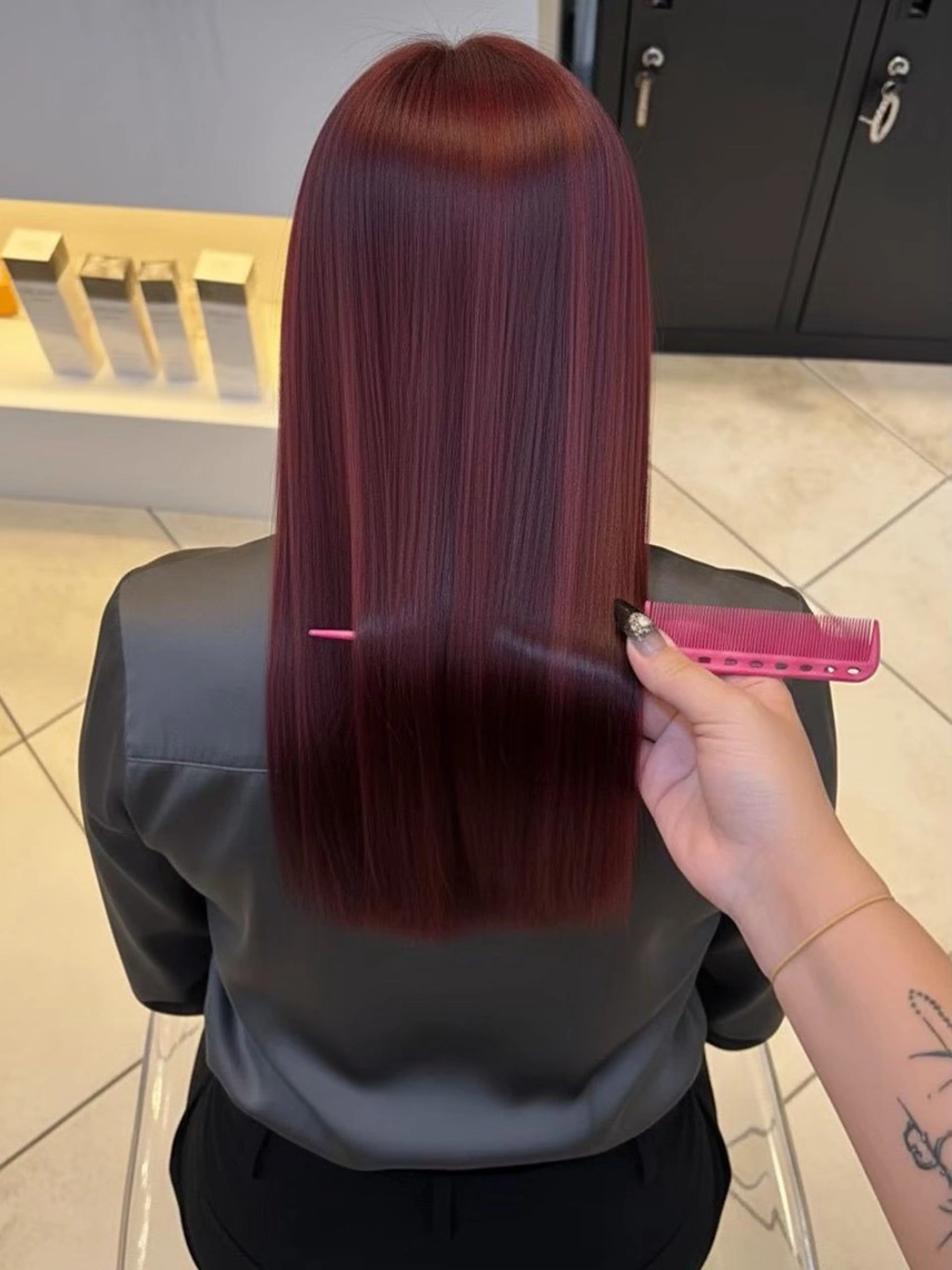 ロング カラー 🫧カラーモデル募集 純菜🫧のヘアスタイル