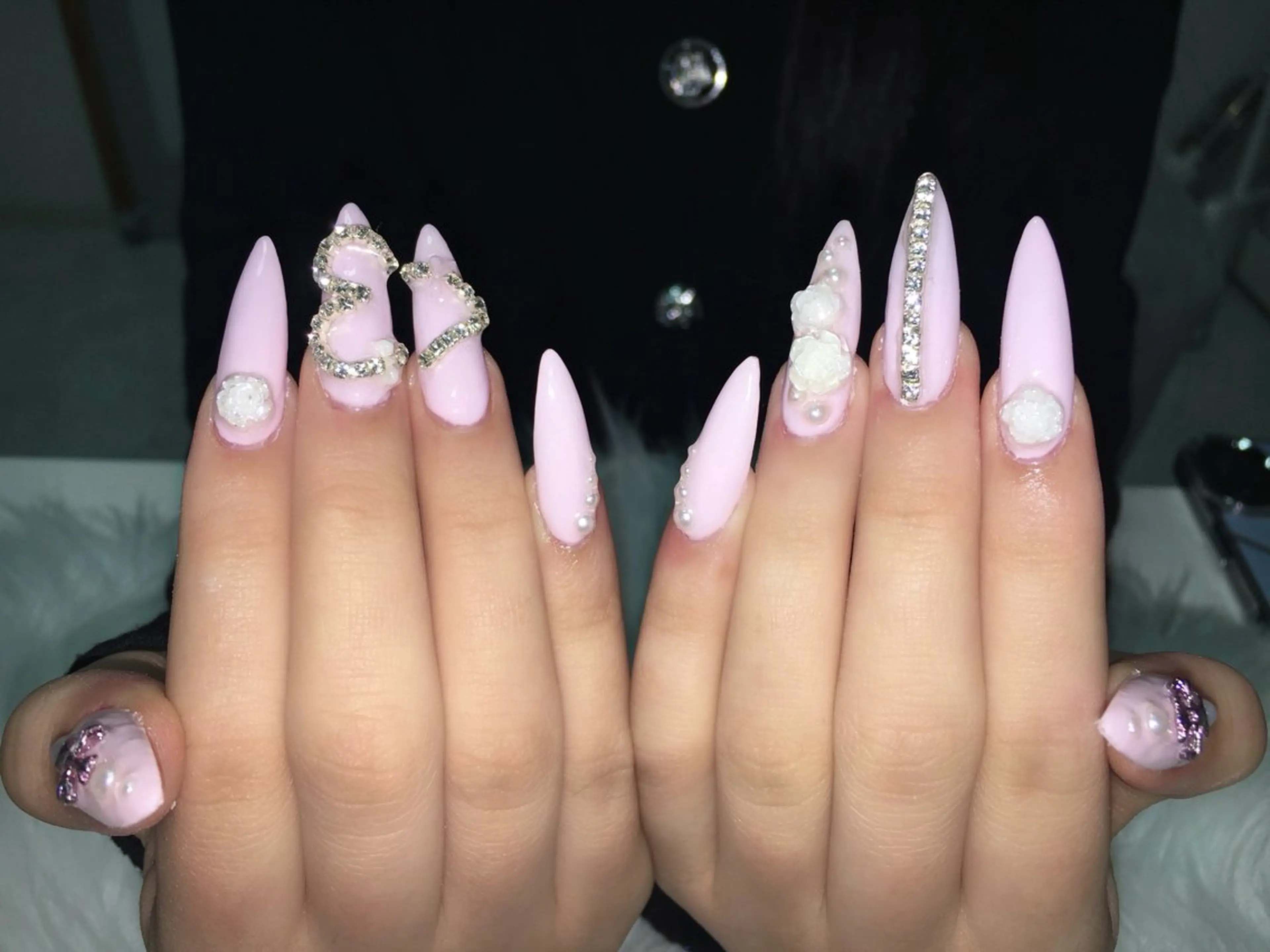 ネイル ハンドネイル Mauvely あかりのネイルデザイン