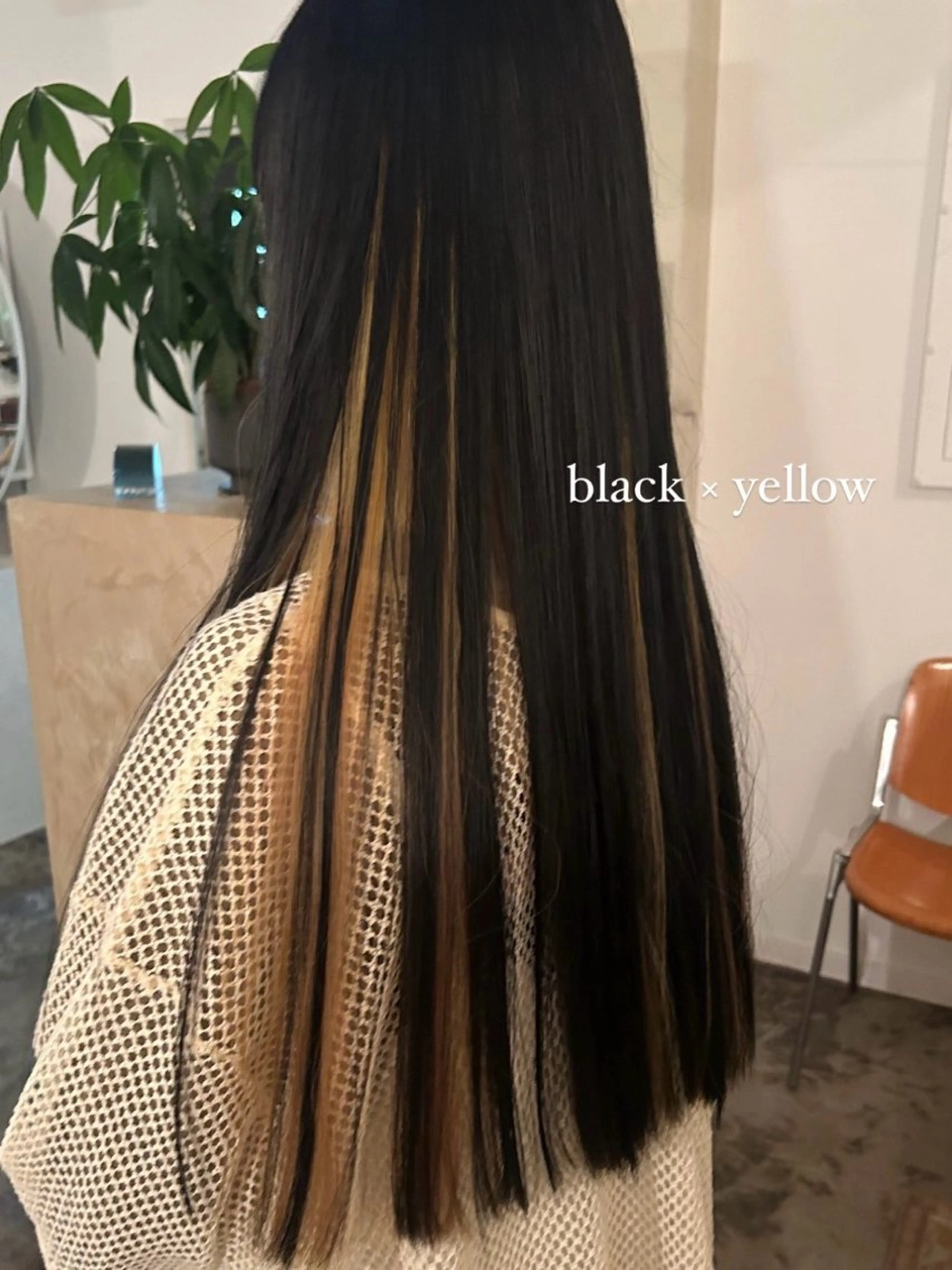 ロング ヘアカラー Terve. 水野 菜々香のヘアスタイル