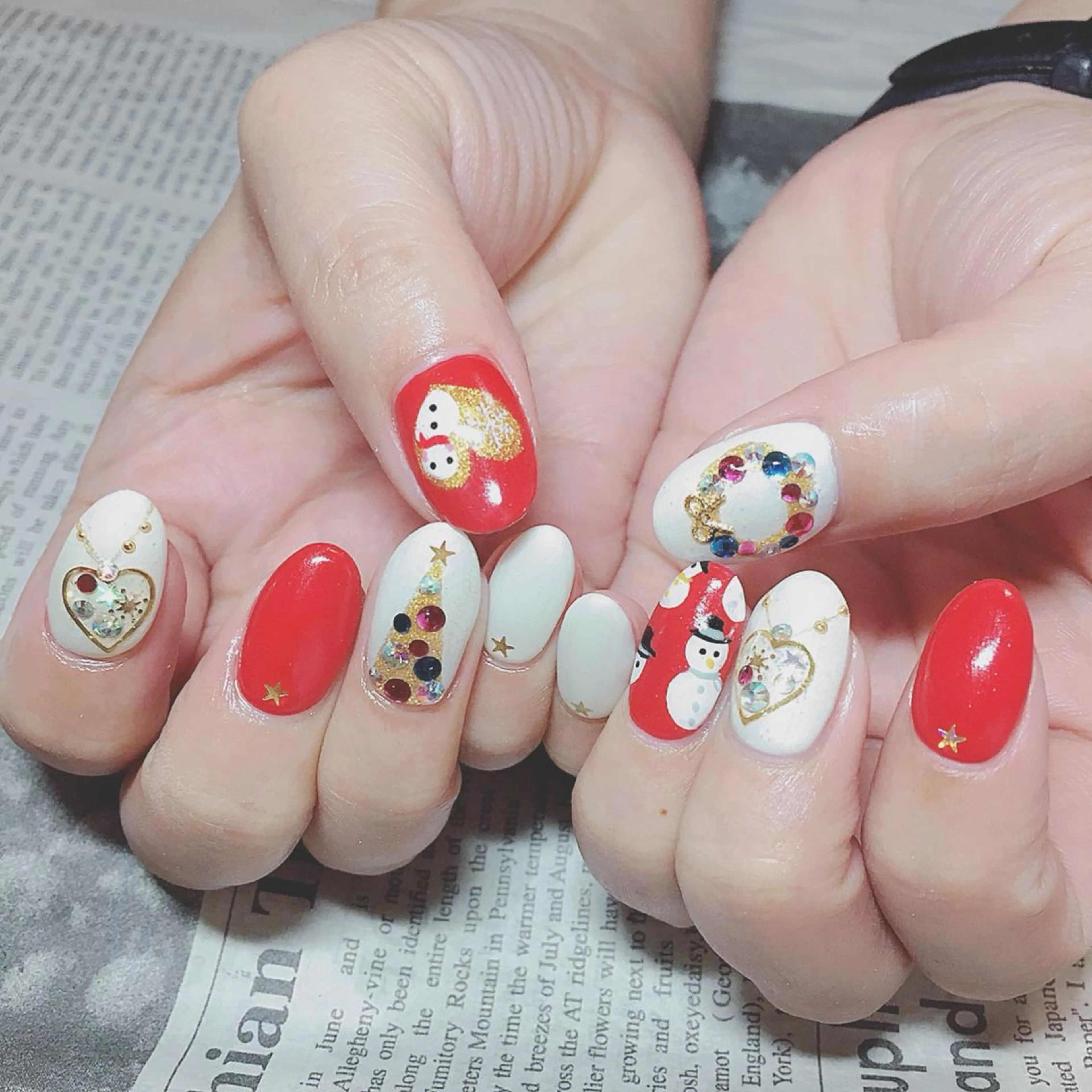 ネイル ハンドネイル ハンドケア 森山 舞のネイルデザイン