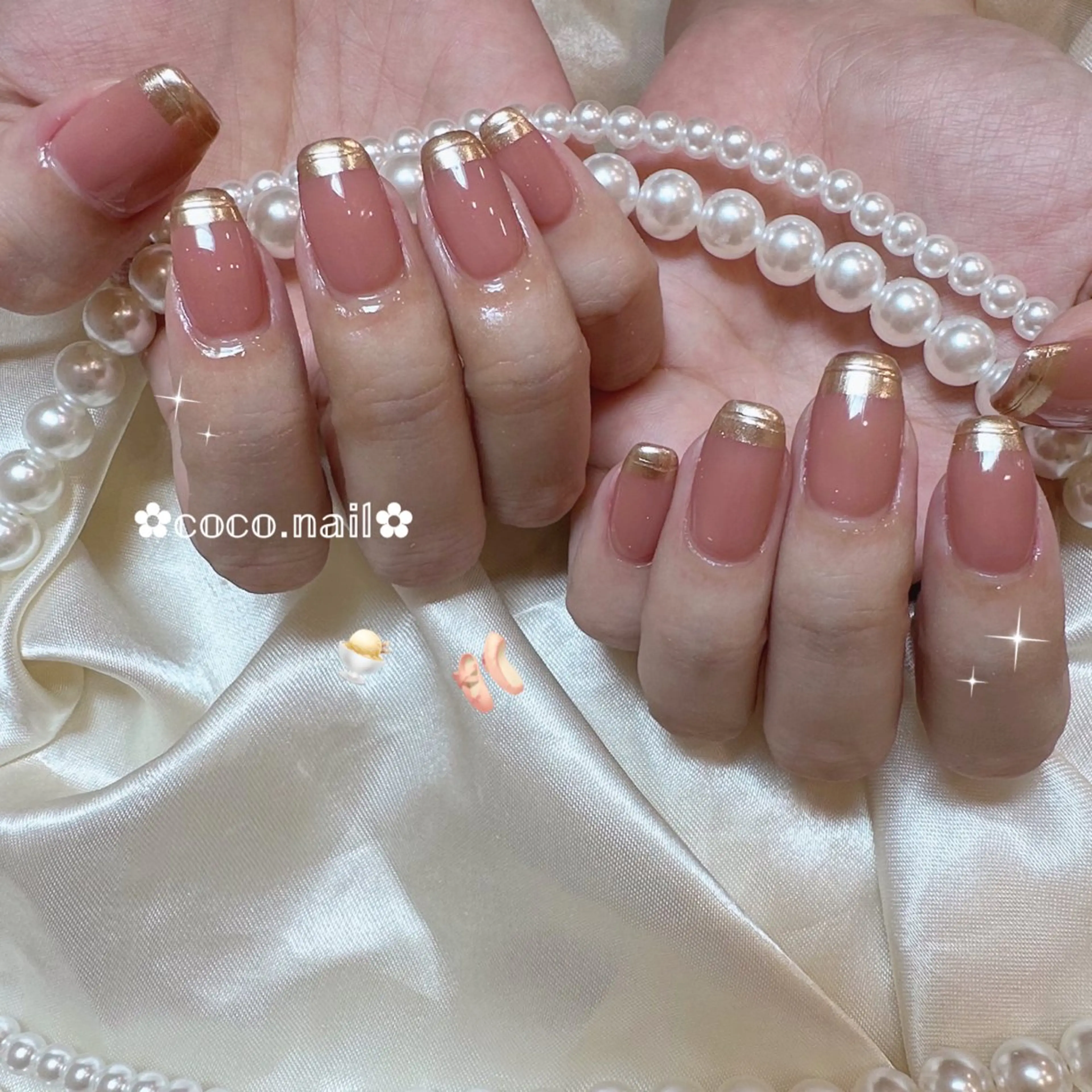 ネイル ハンドネイル lili.nail y2k/長さ出しのネイルデザイン