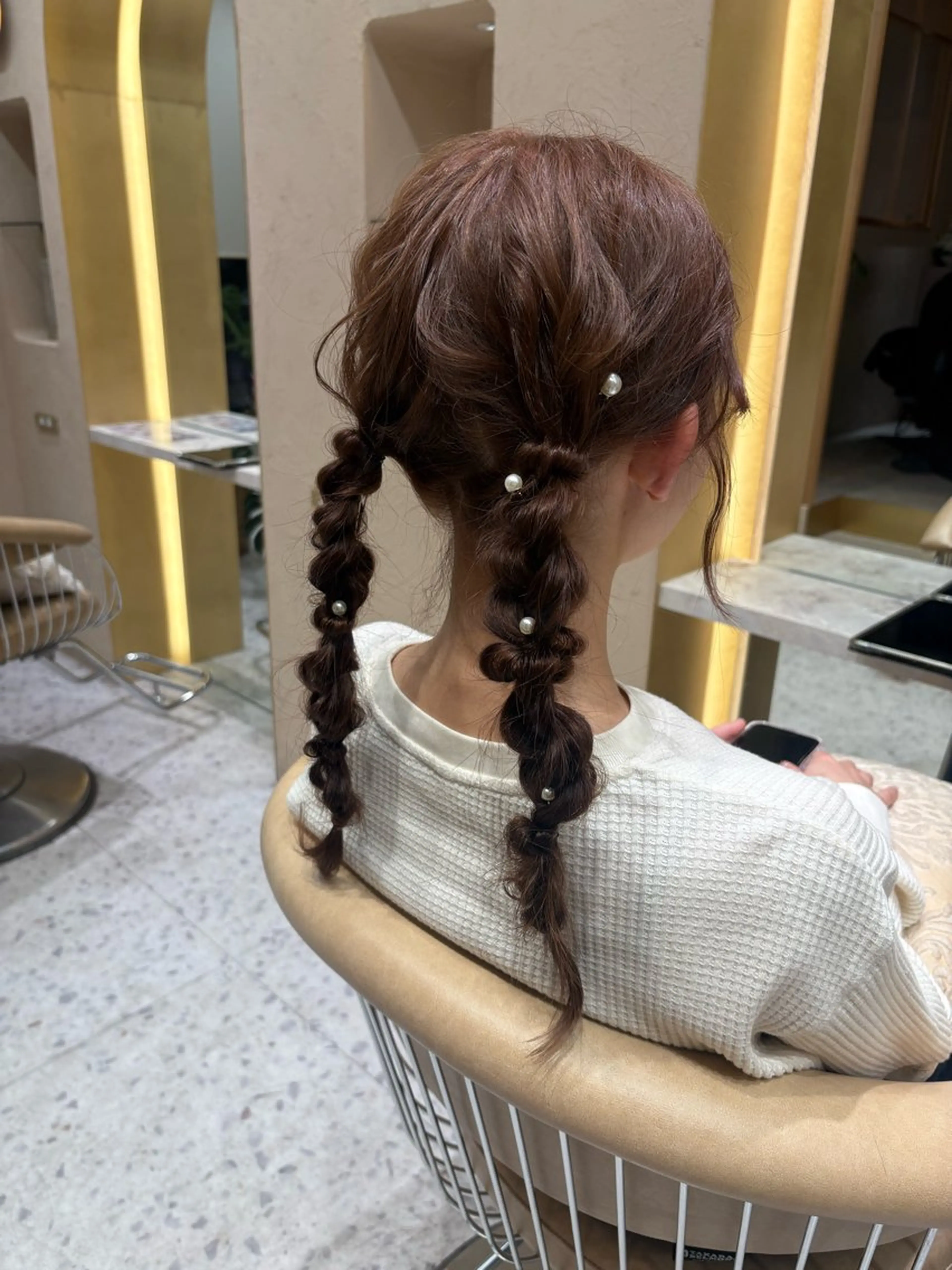 ロング Kanami/韓国風 /艶カラーのヘアスタイル