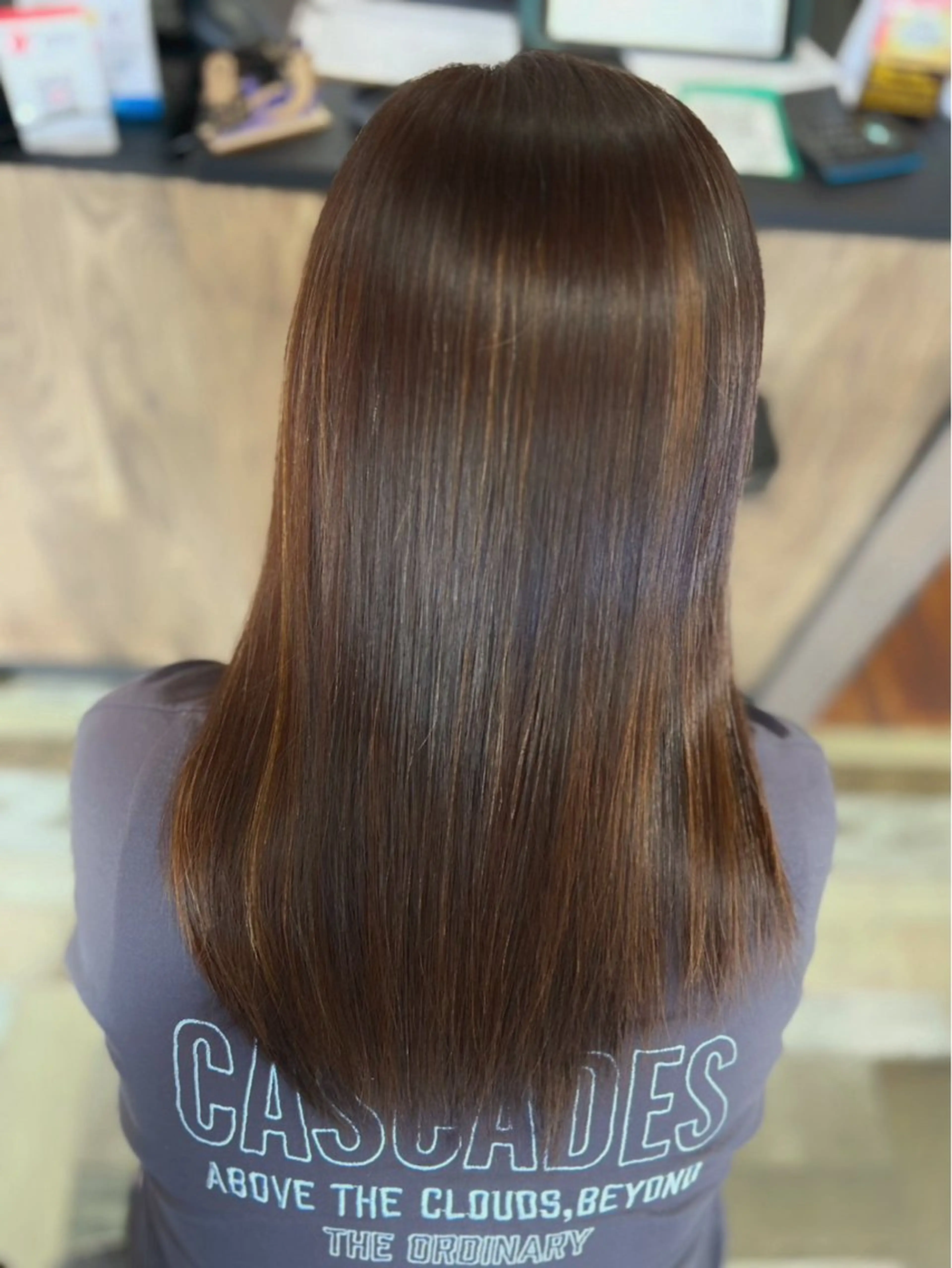 ロング カラー ヘアカラー トリートメント 浜松/透明感カラー 🌼菅沼愛梨🌼のヘアスタイル