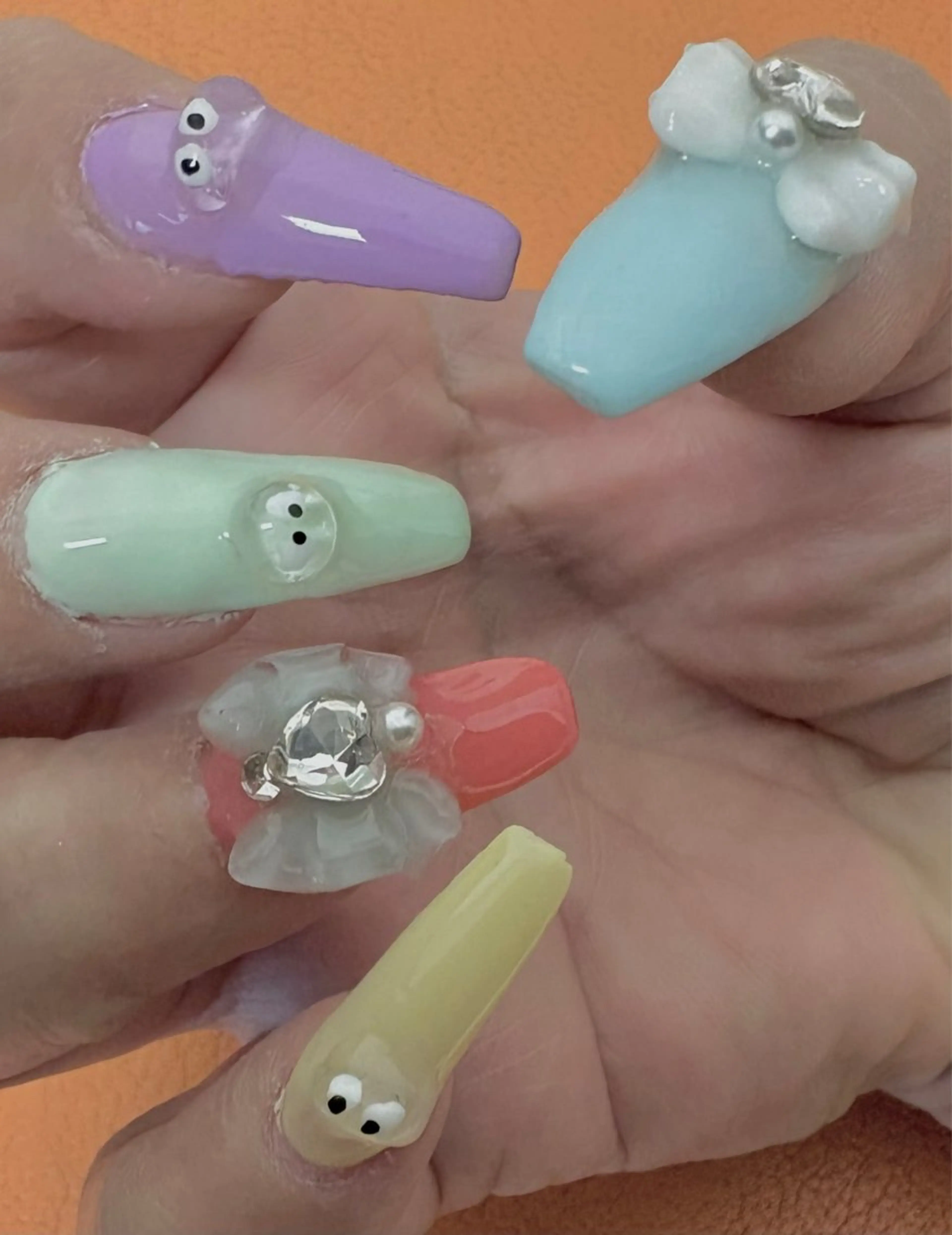 ネイル ハンドネイル VIST☆ ｍａｍｉのネイルデザイン