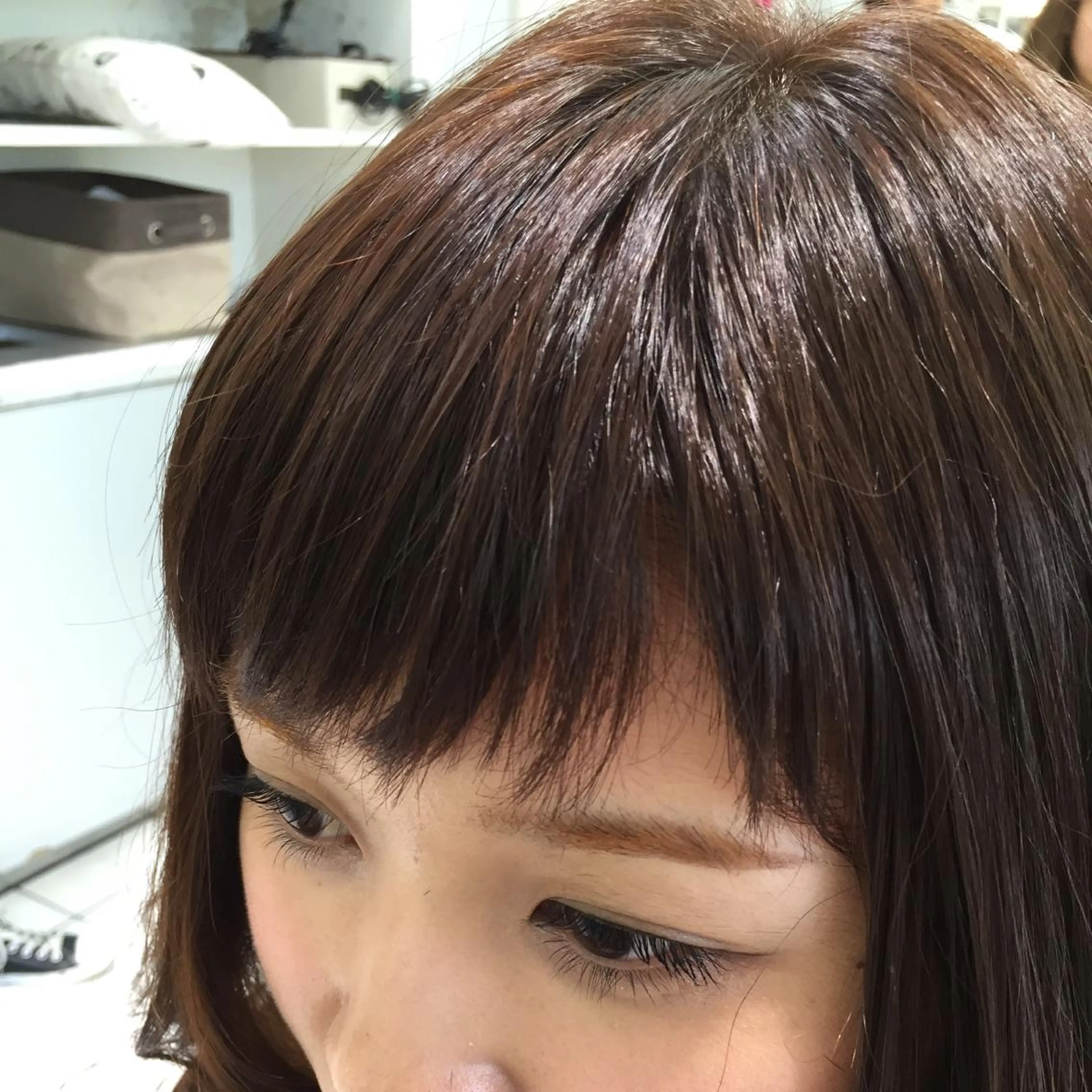 ロング カラー 渡邉 ケイジのヘアスタイル