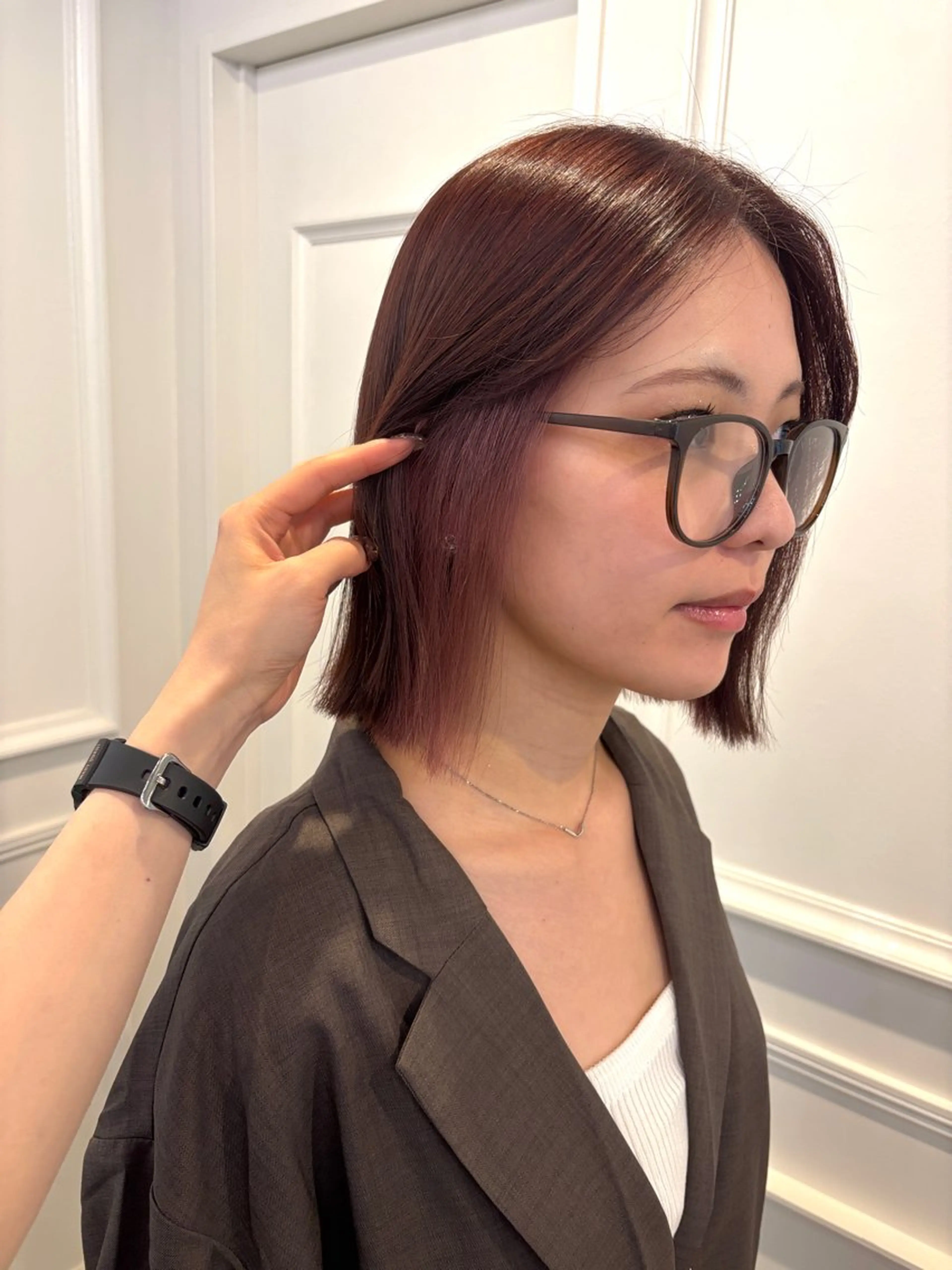 ショート カット ヘアカラー トリートメント HARUKA🍒 toccaのヘアスタイル